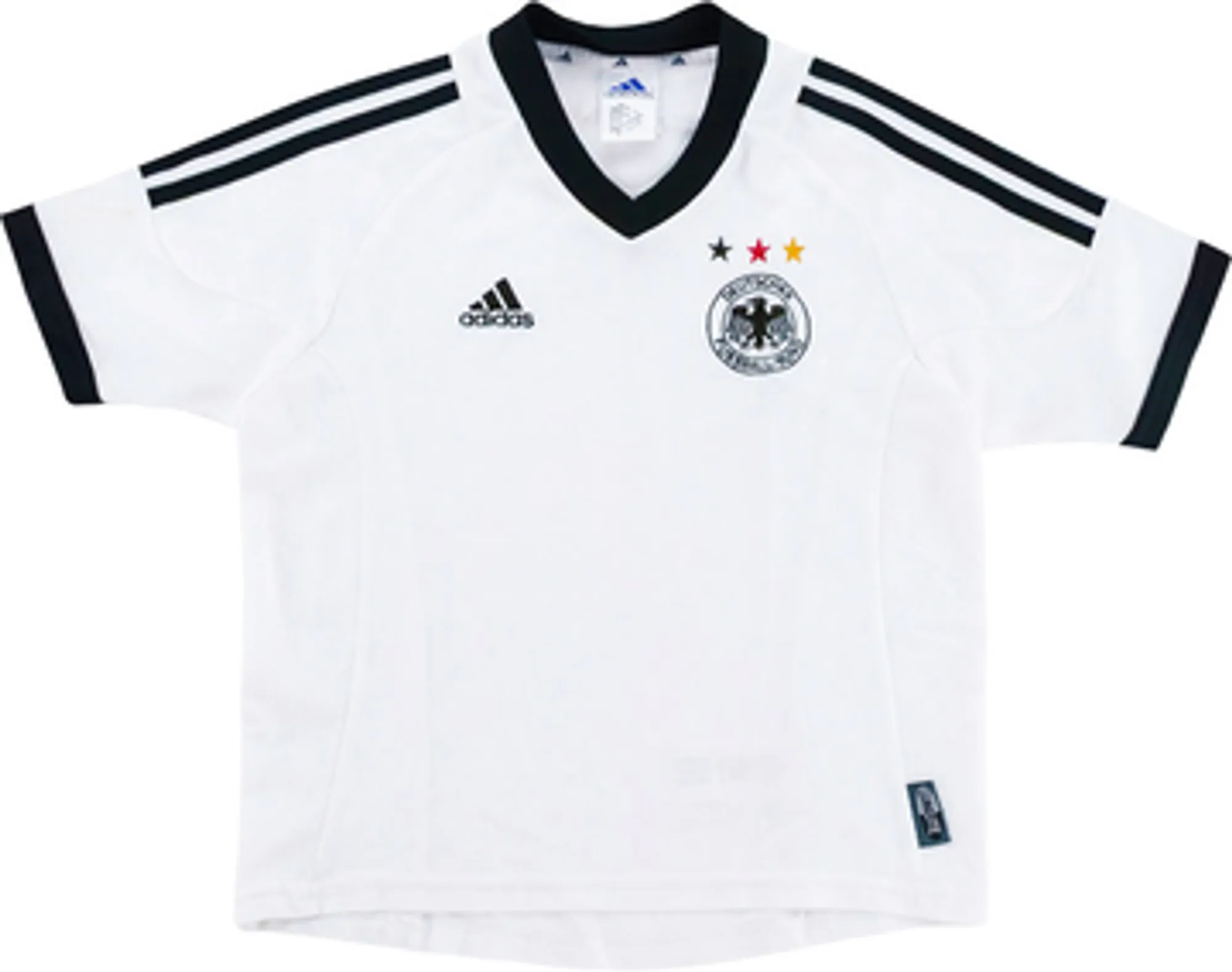 adidas Germany Boys SS Home Shirt 2002