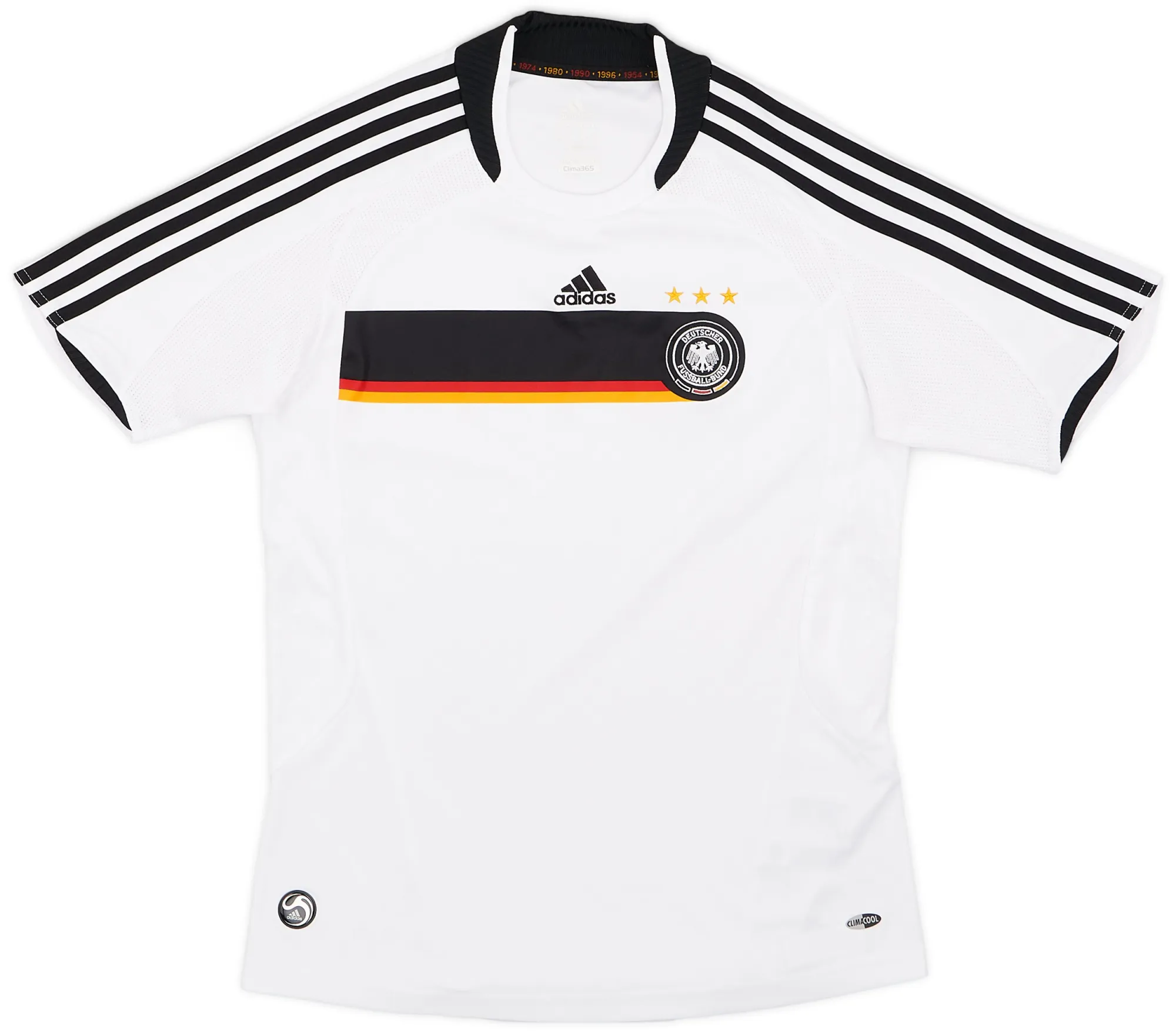 adidas Germany Womens SS Home Shirt 2008
