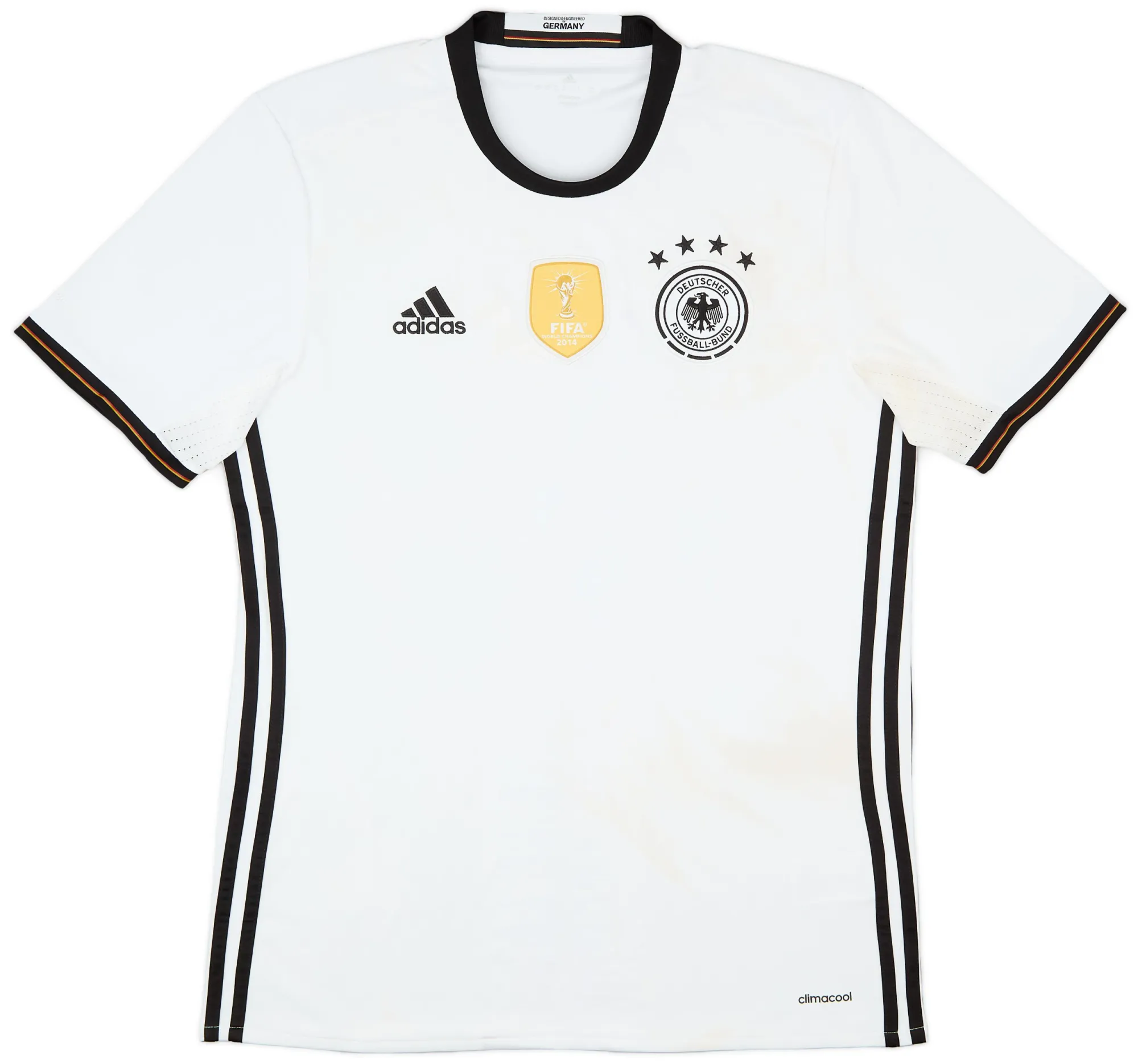 adidas Germany Mens SS Home Shirt 2016
