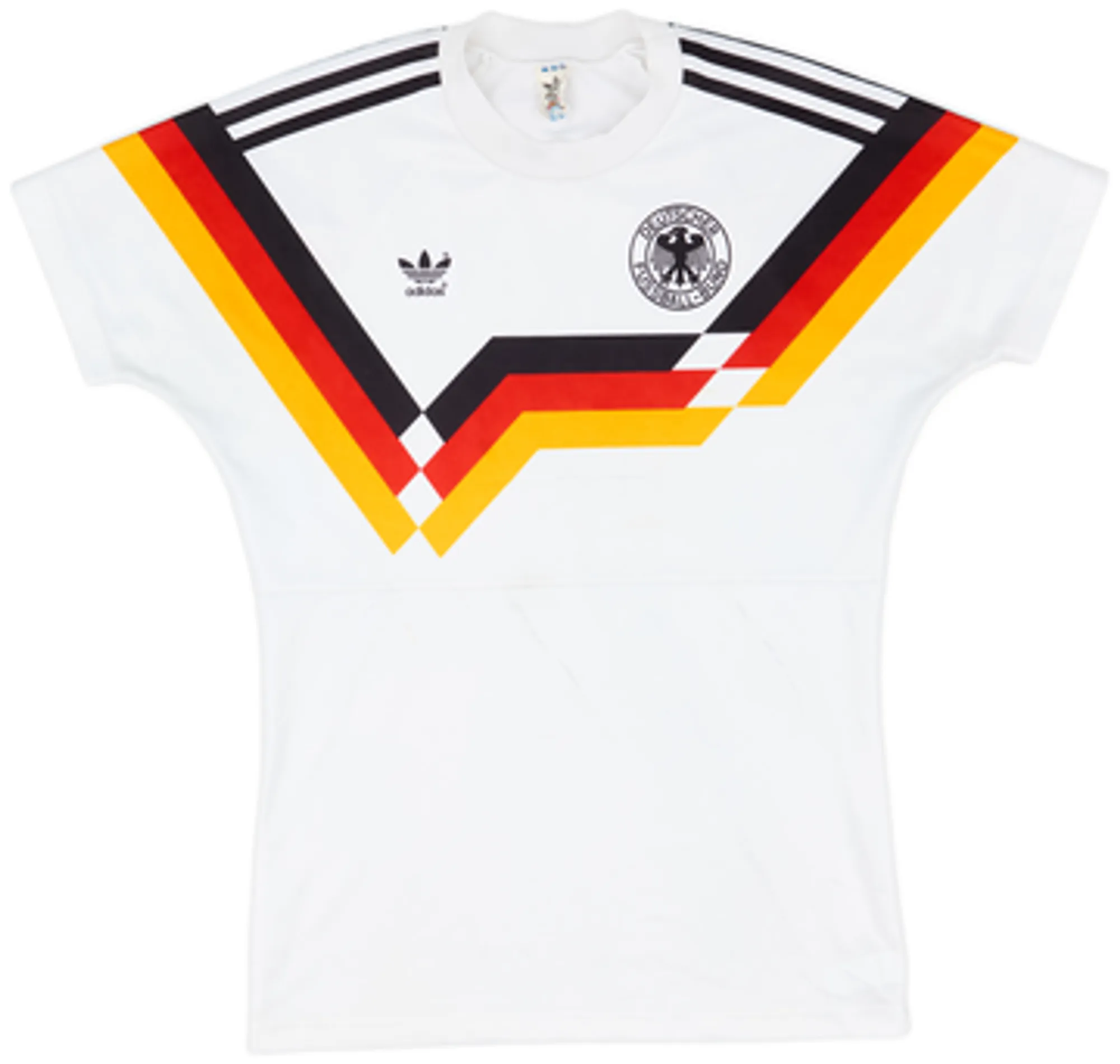 adidas Germany Mens SS Home Shirt 1988