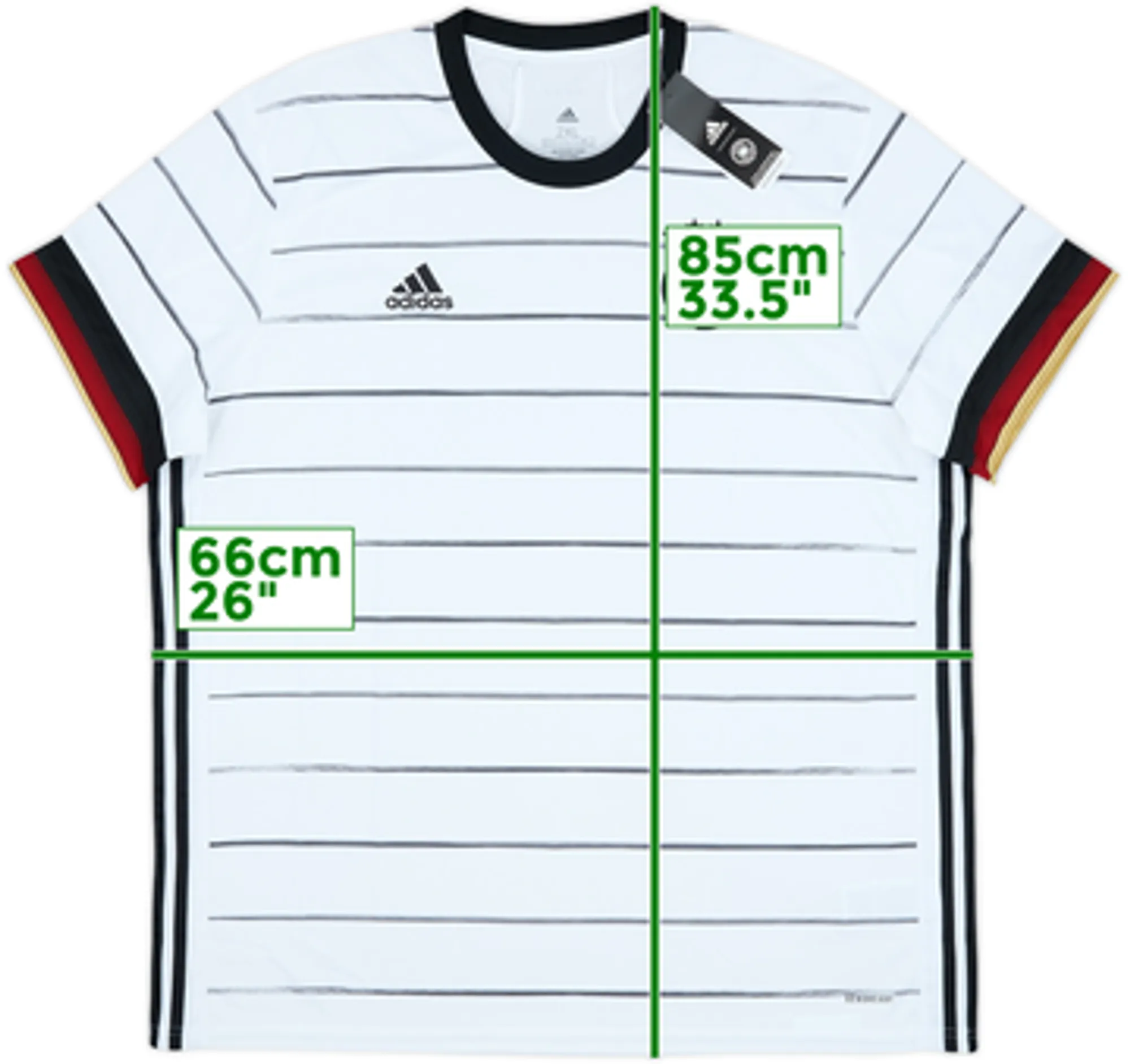 adidas Germany Mens SS Home Shirt 2020