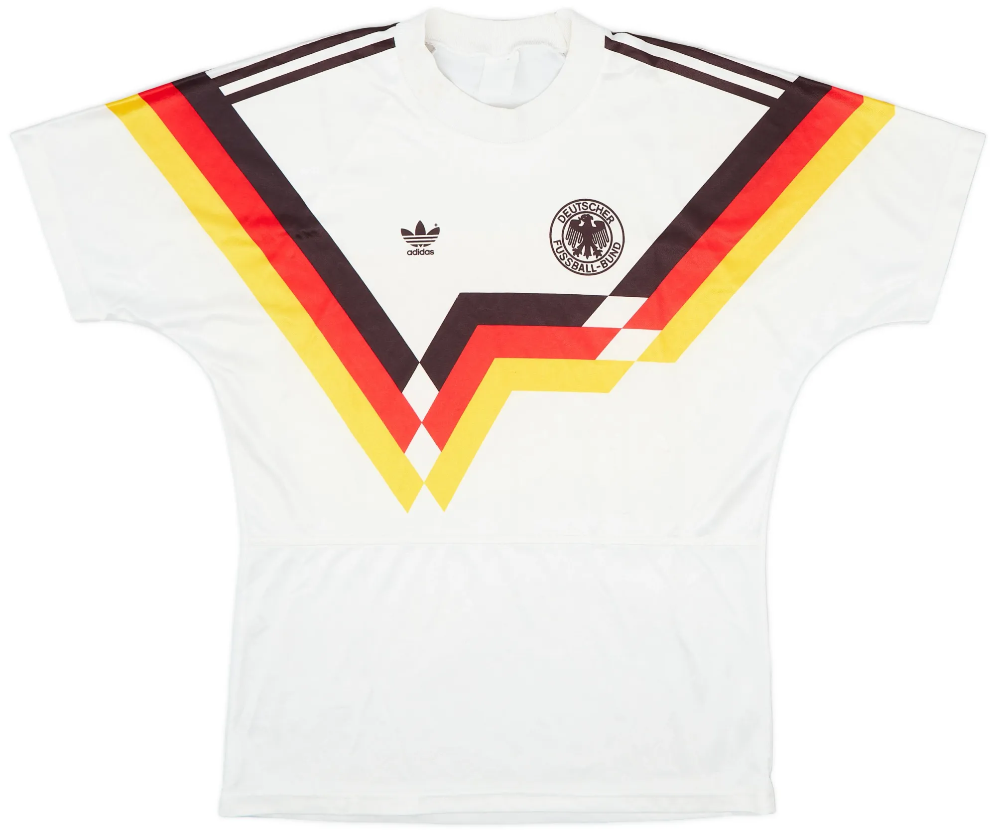 adidas Germany Mens SS Home Shirt 1988