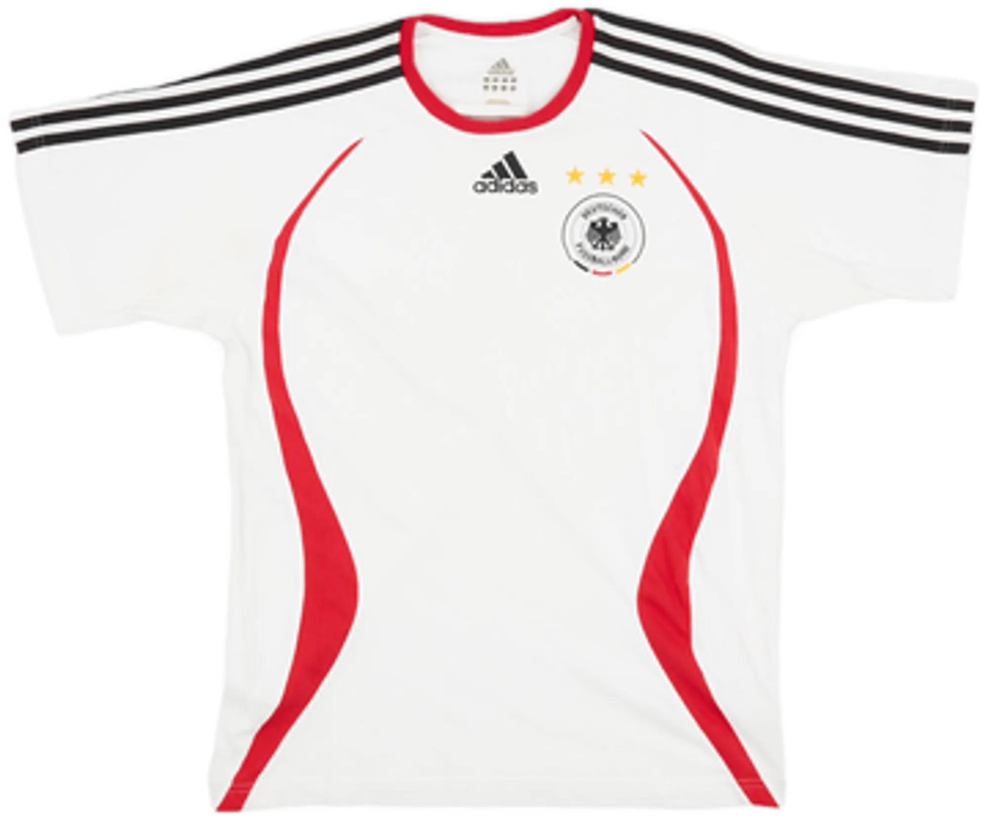 adidas Germany Boys SS Home Shirt 2005
