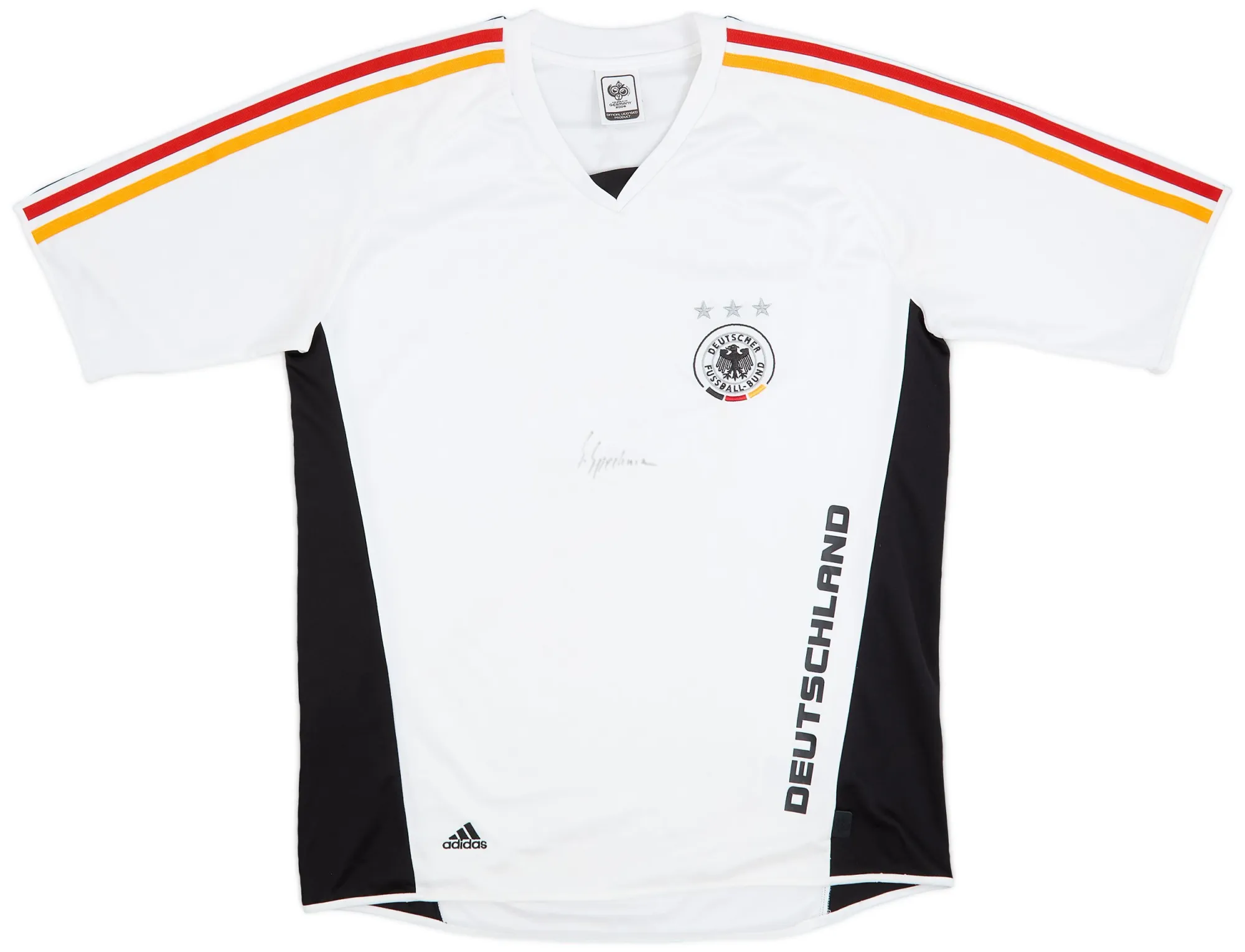 adidas Germany Mens SS Home Shirt 2005