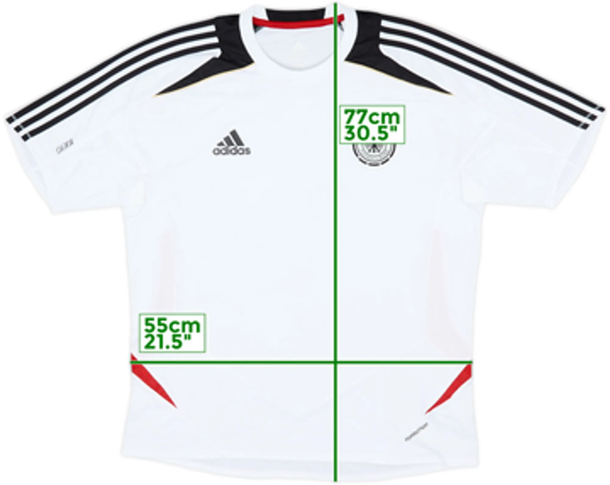 adidas Germany Mens SS Home Shirt 2011