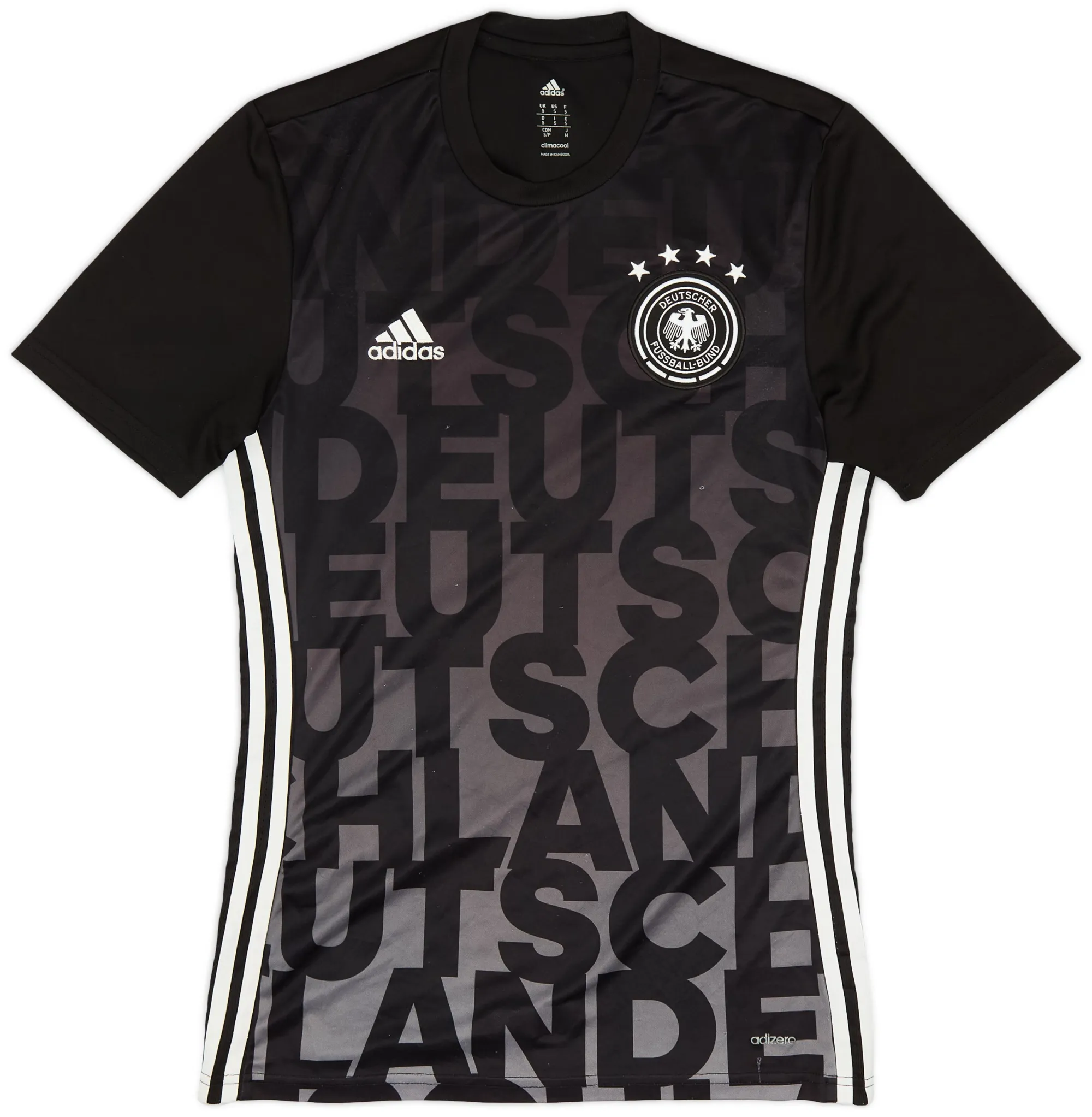adidas Germany Mens SS Home Shirt 2015