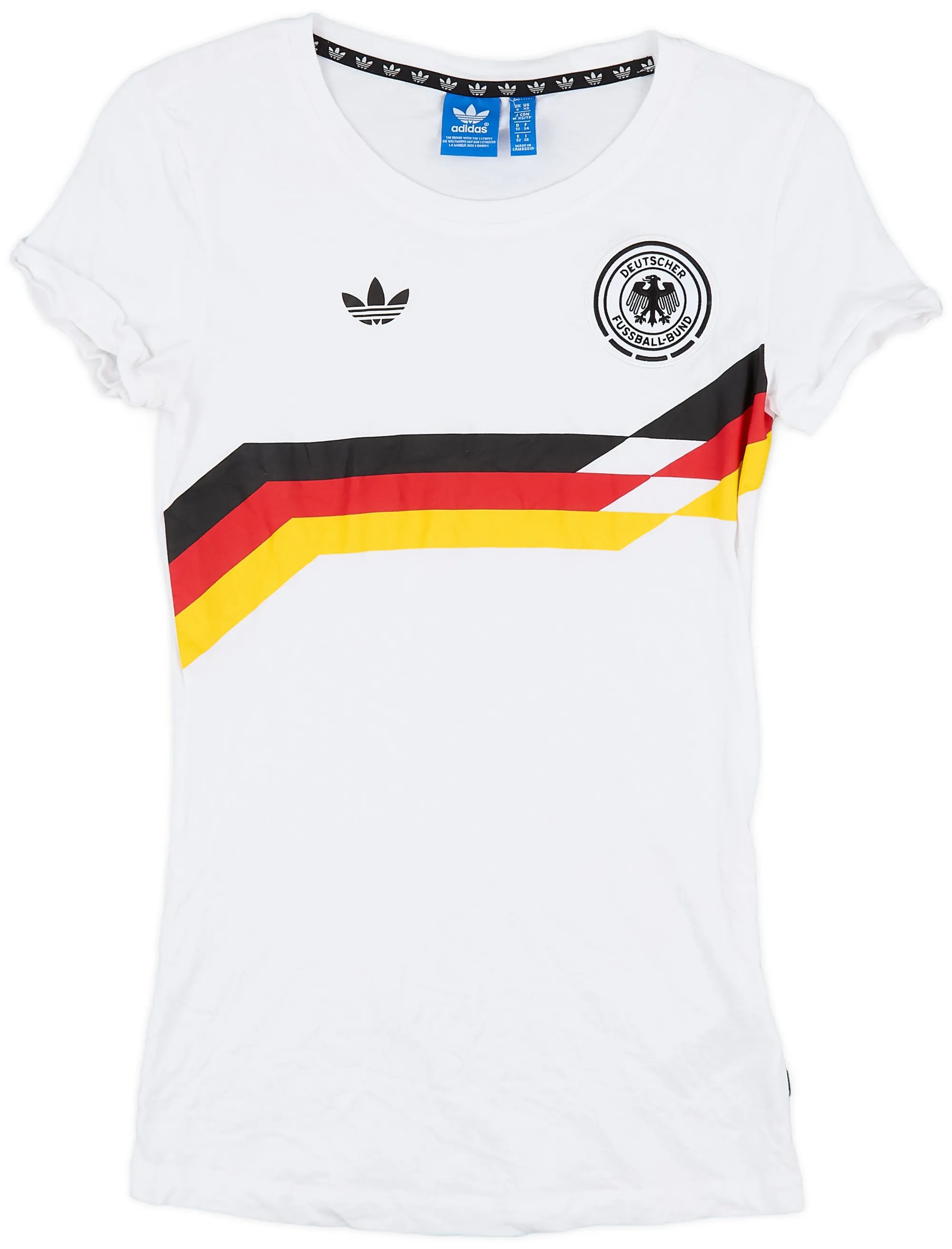 adidas Germany Womens SS Home Shirt 2016