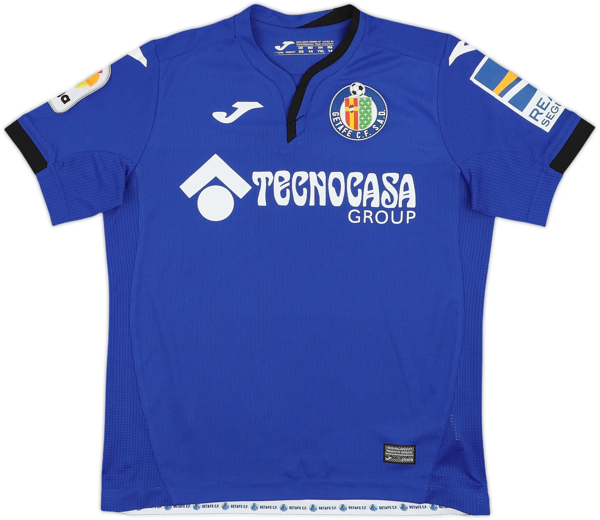 Joma Getafe Mens SS Home Shirt 2020/21