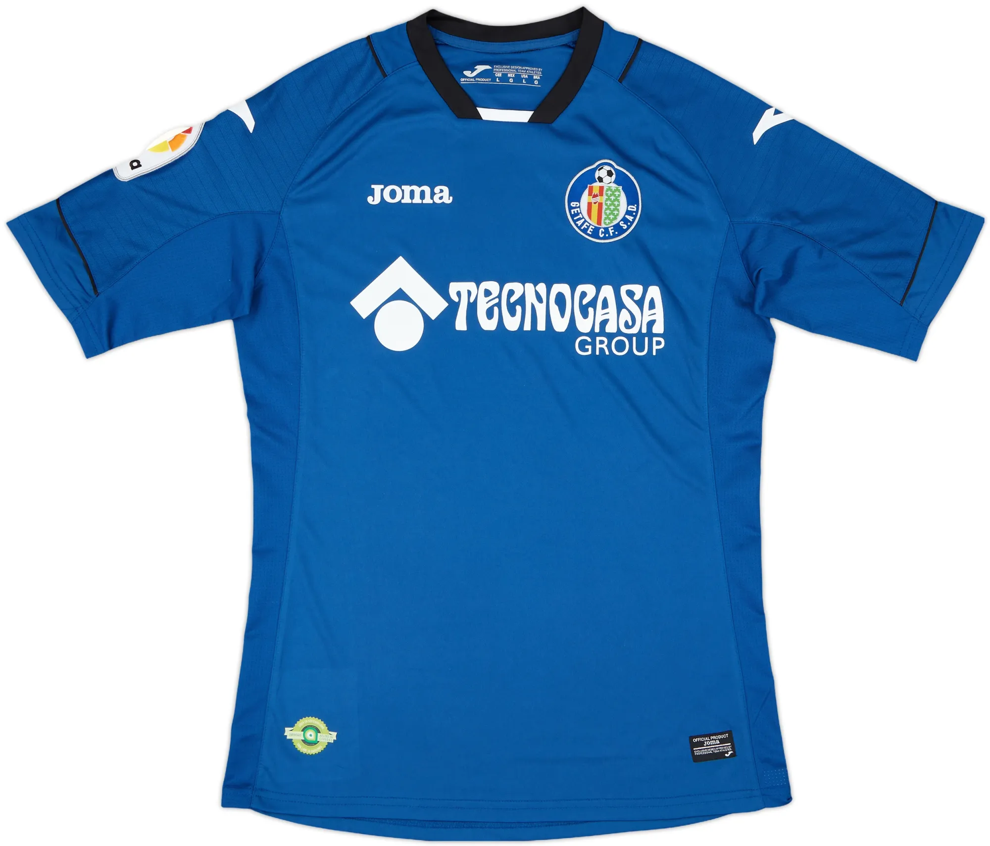 Joma Getafe Mens SS Home Shirt 2016/17