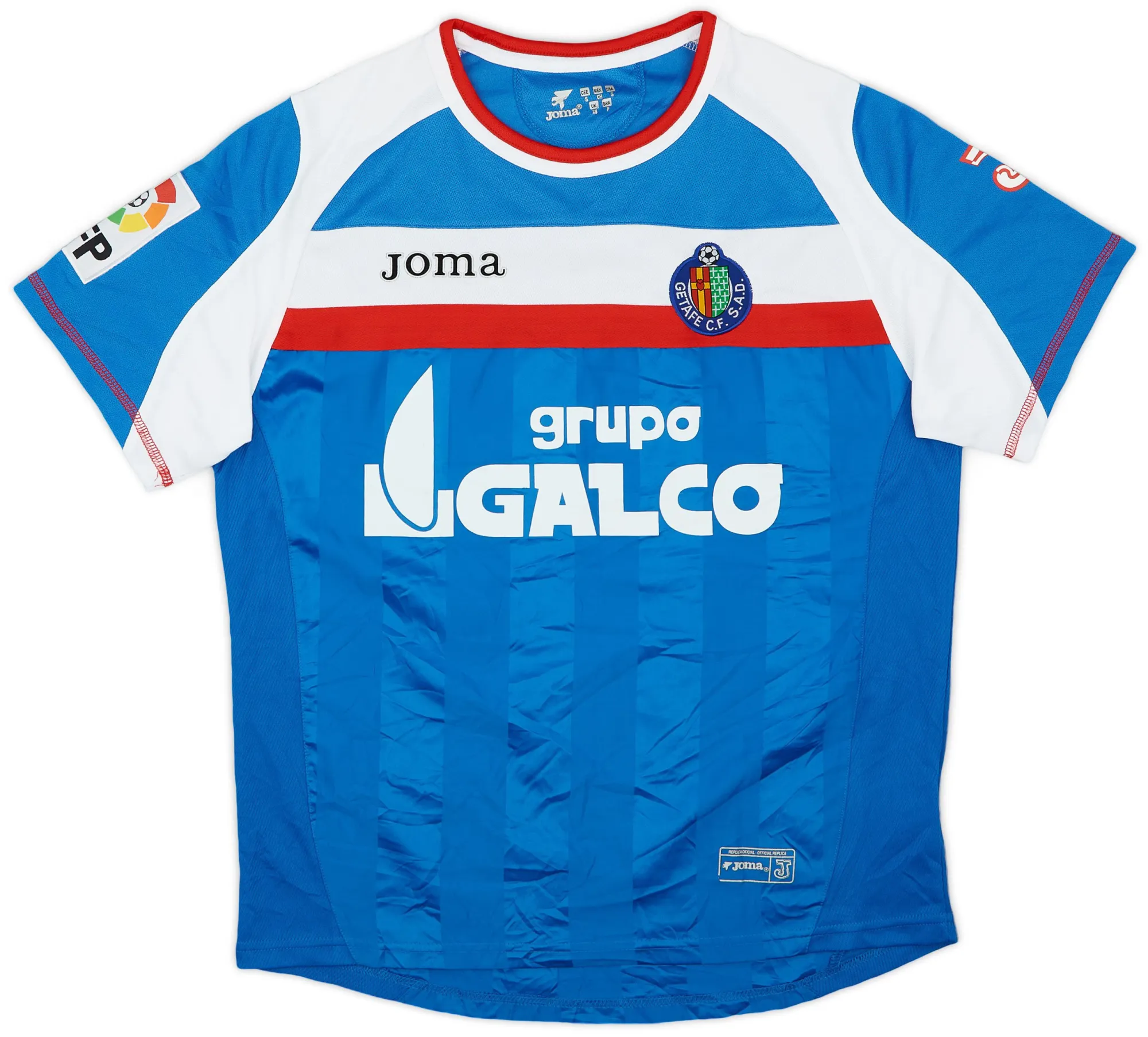 Joma Getafe Mens SS Home Shirt 2007/08