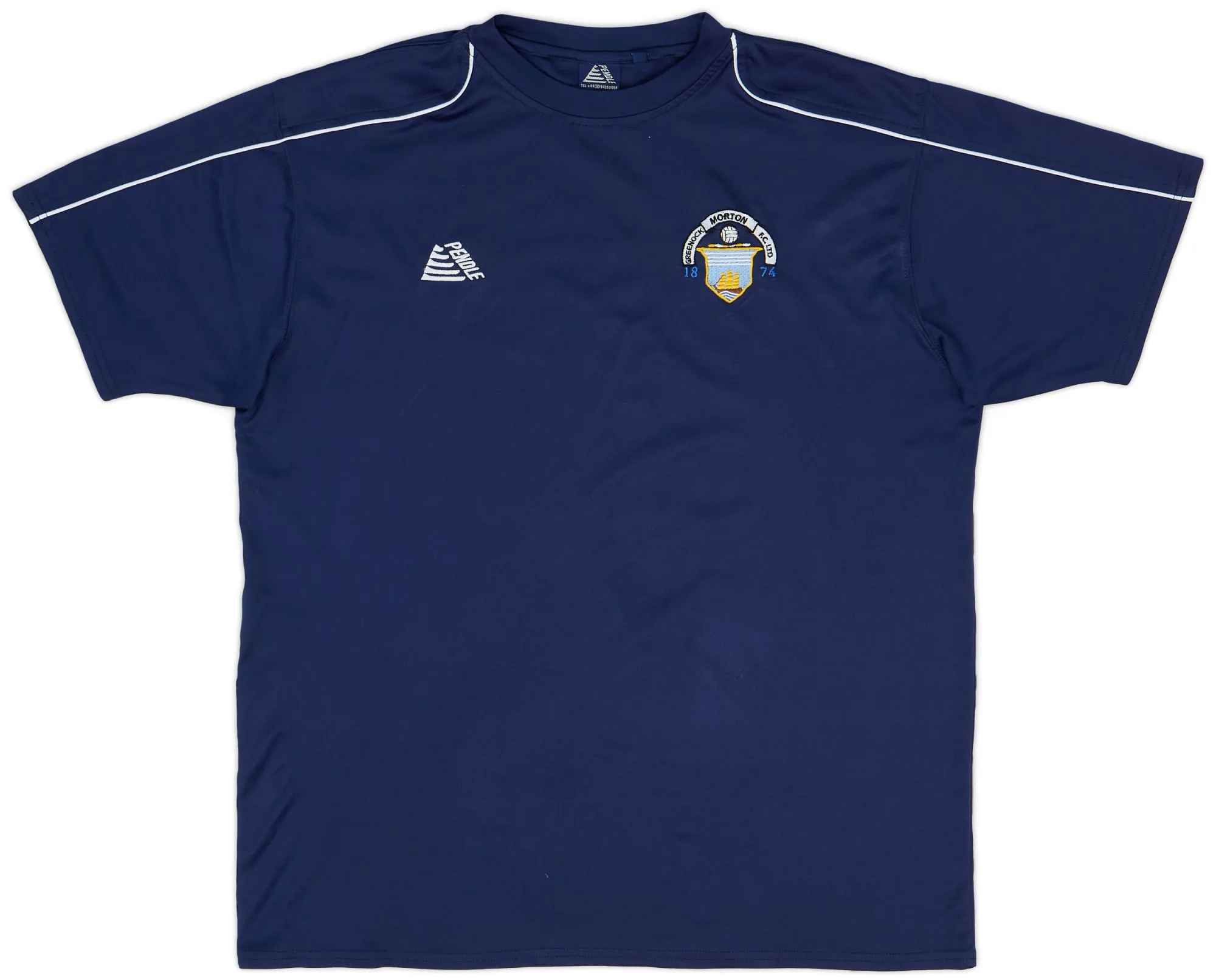 Champion Greenock Morton Mens SS Home Shirt 2018/19