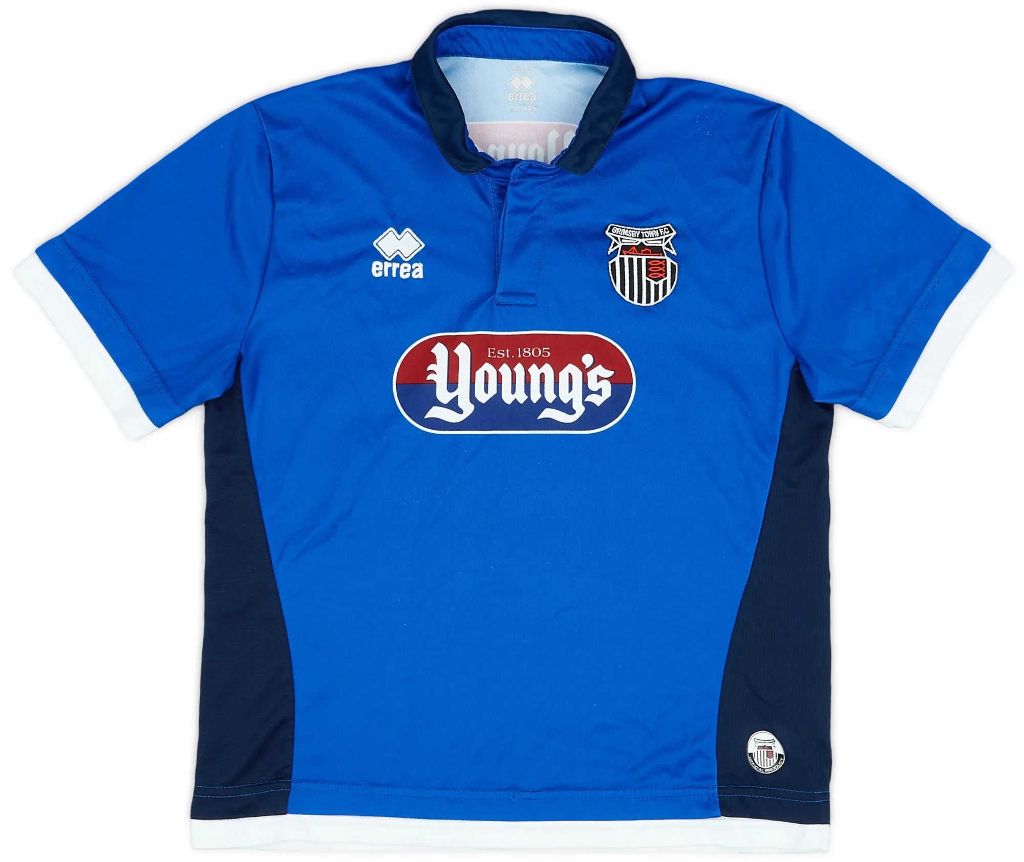 Errea Grimsby Town Mens SS Away Shirt 2014/15