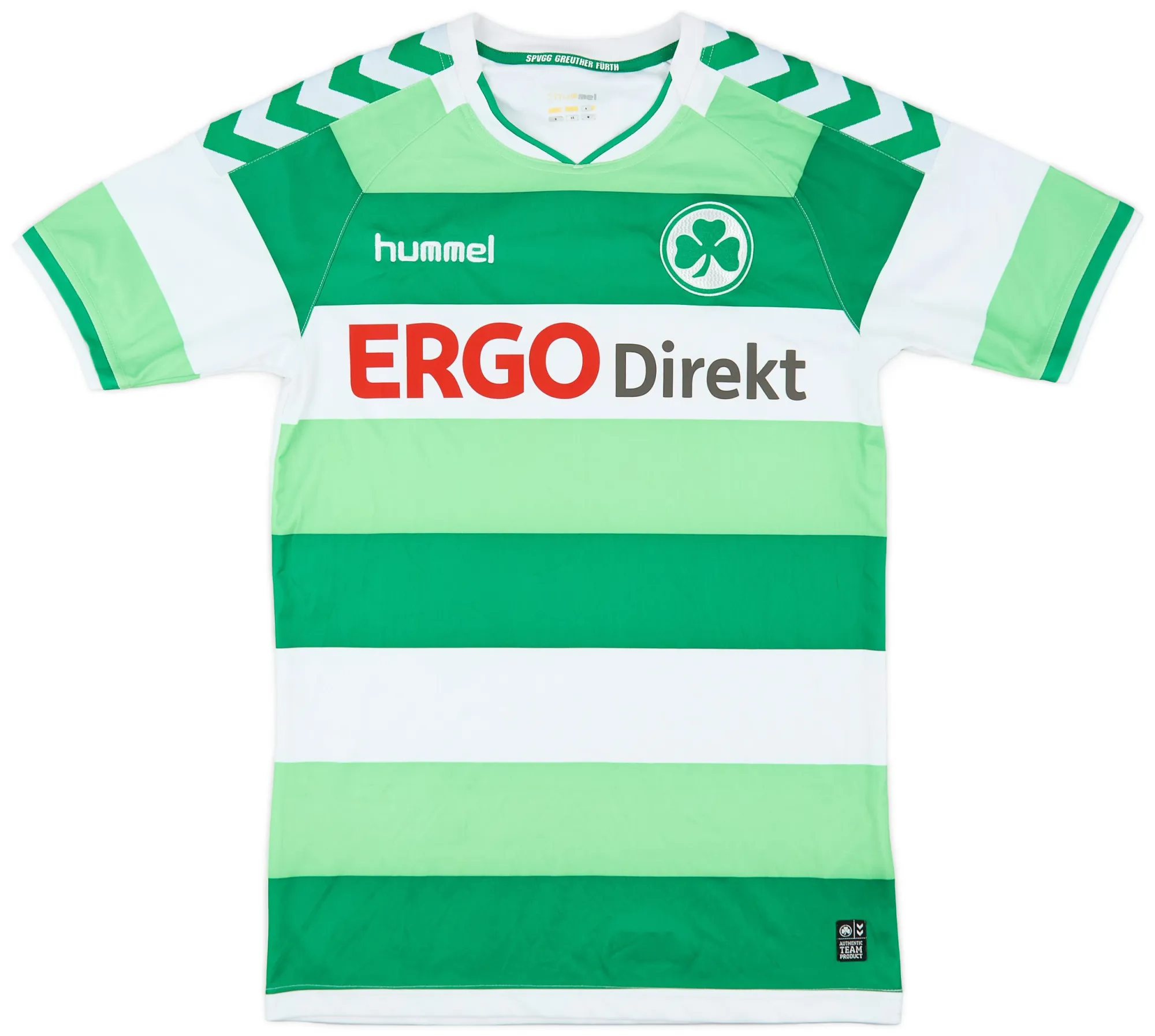 Hummel Greuther Furth Mens SS Home Shirt 2014/16