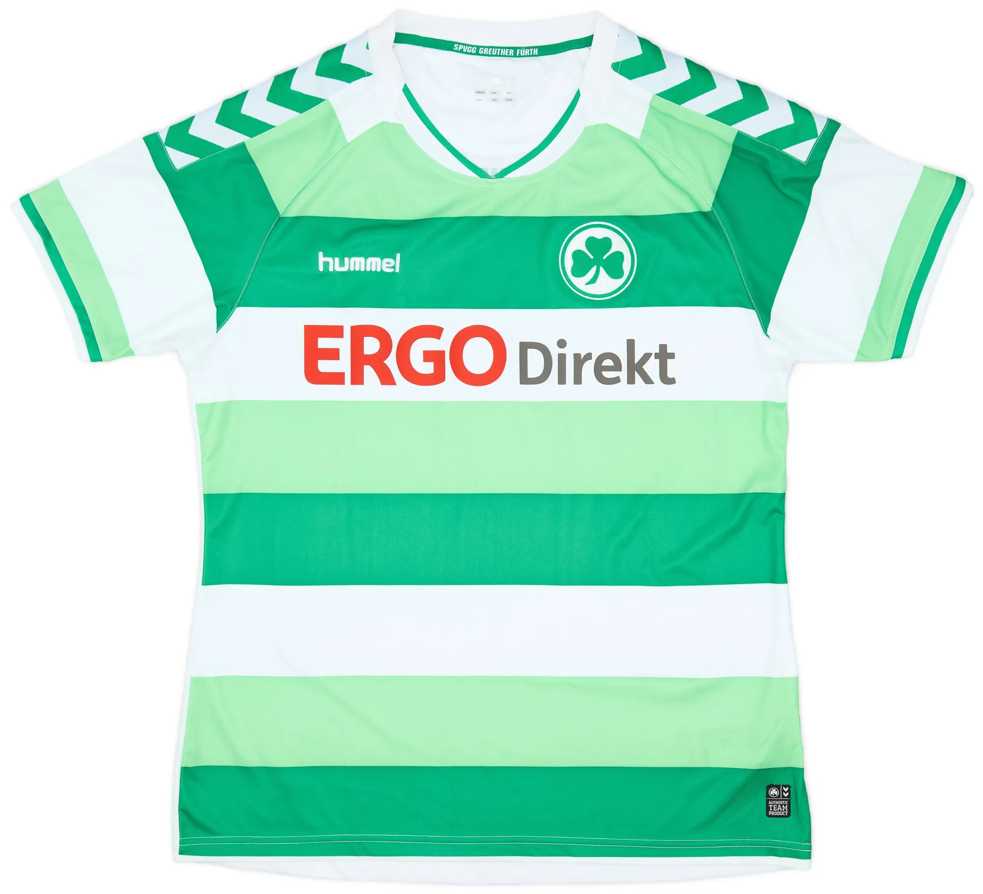 Hummel Greuther Furth Mens SS Home Shirt 2014/16