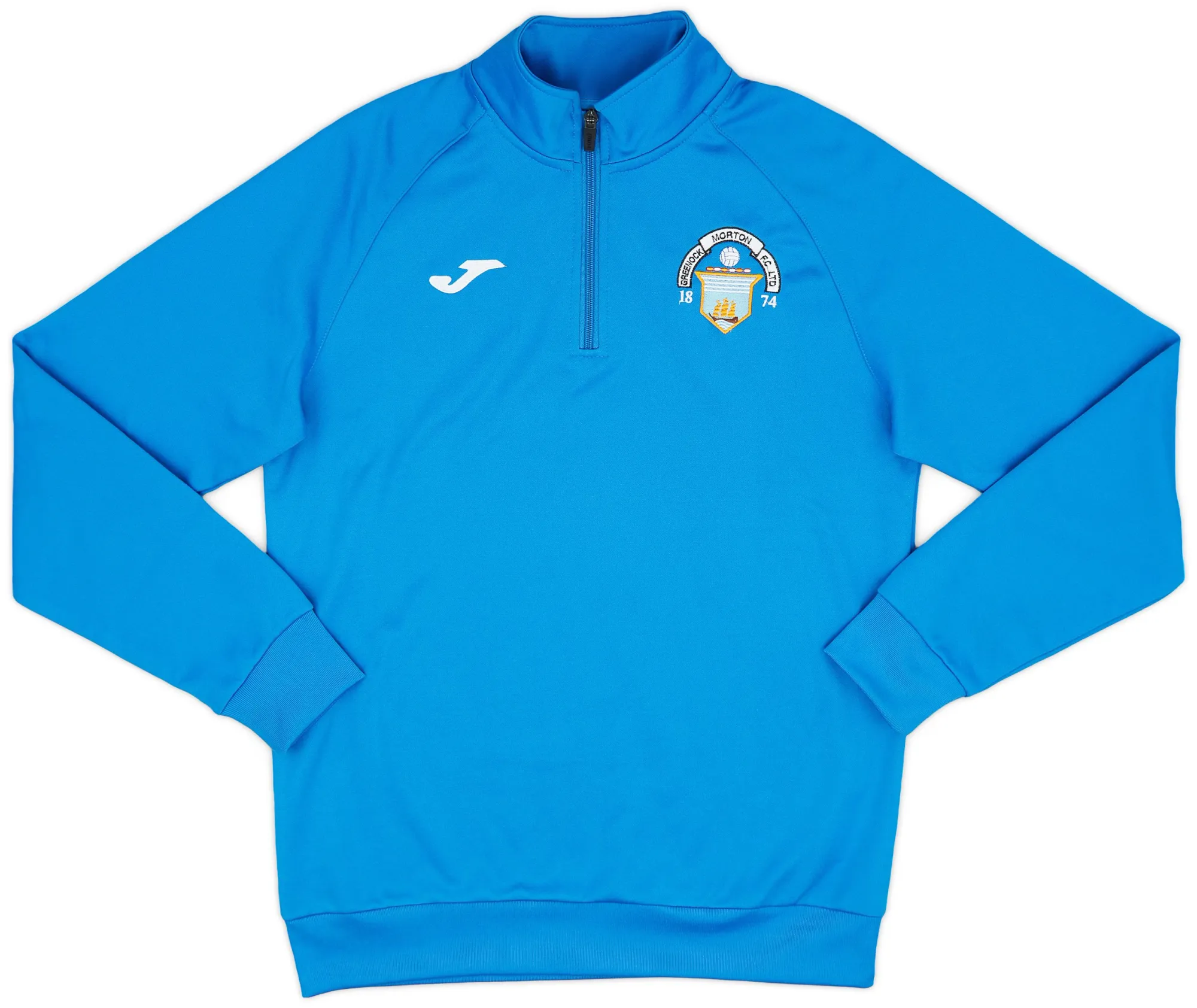 2022-23 Greenock Morton Joma 1/4 Zip Drill Top - 9/10 - (S)