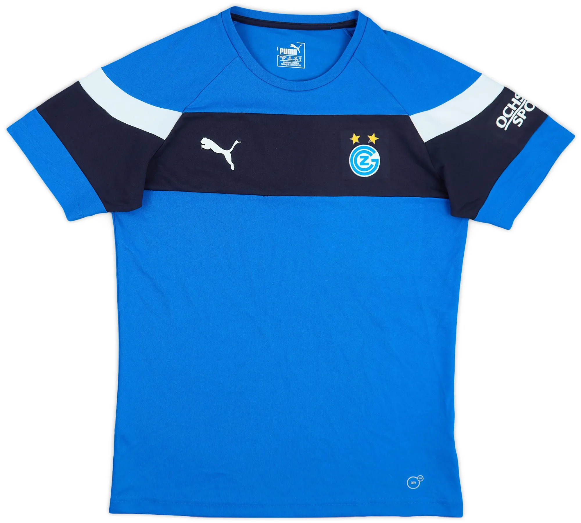 Puma Grasshopper Club Zurich Mens SS Away Shirt 2013/14