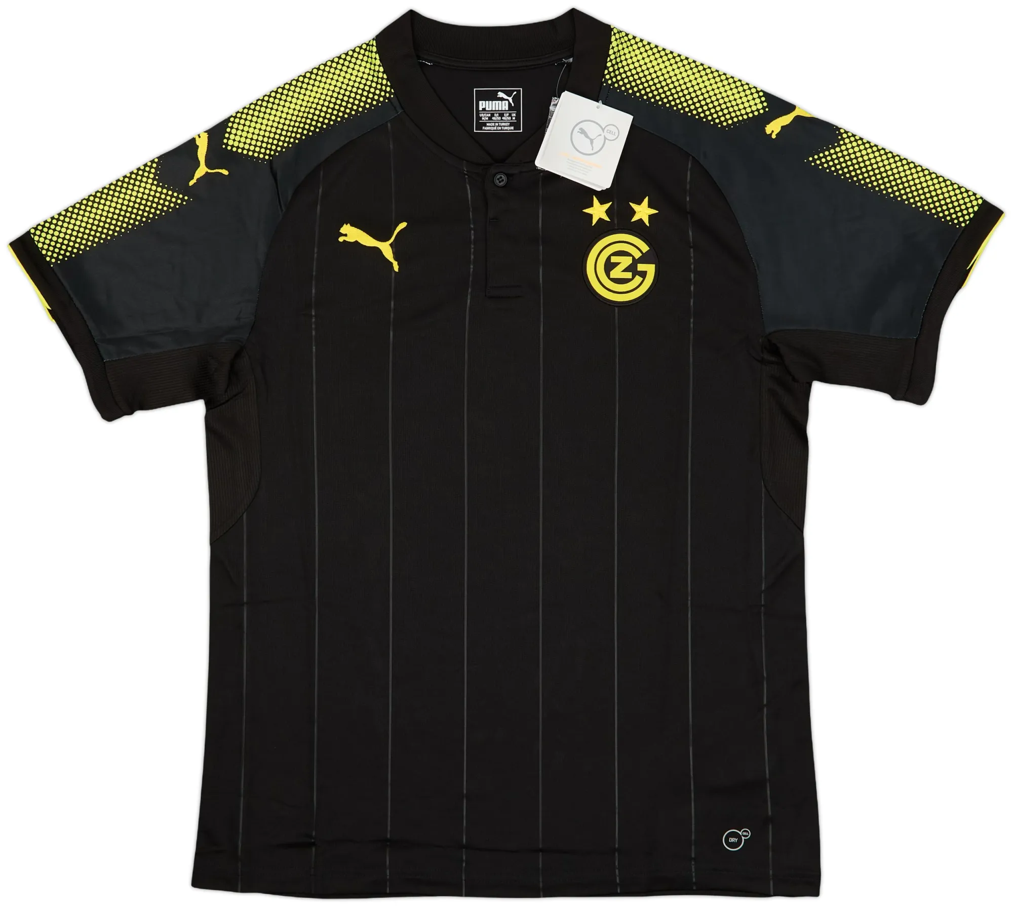 Puma Grasshopper Club Zurich Mens SS Away Shirt 2017/19