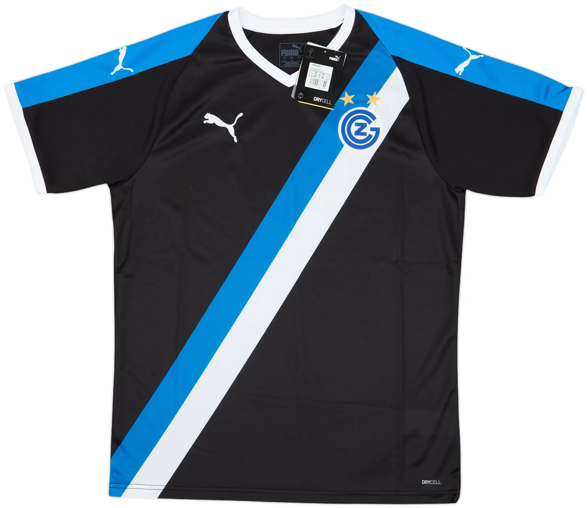 Puma Grasshopper Club Zurich Mens SS Away Shirt 2019/20