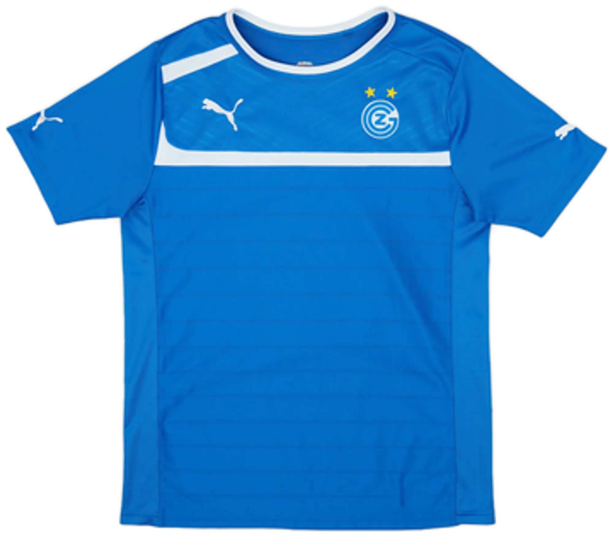 Puma Grasshopper Club Zurich Boys SS Home Shirt 2018/19