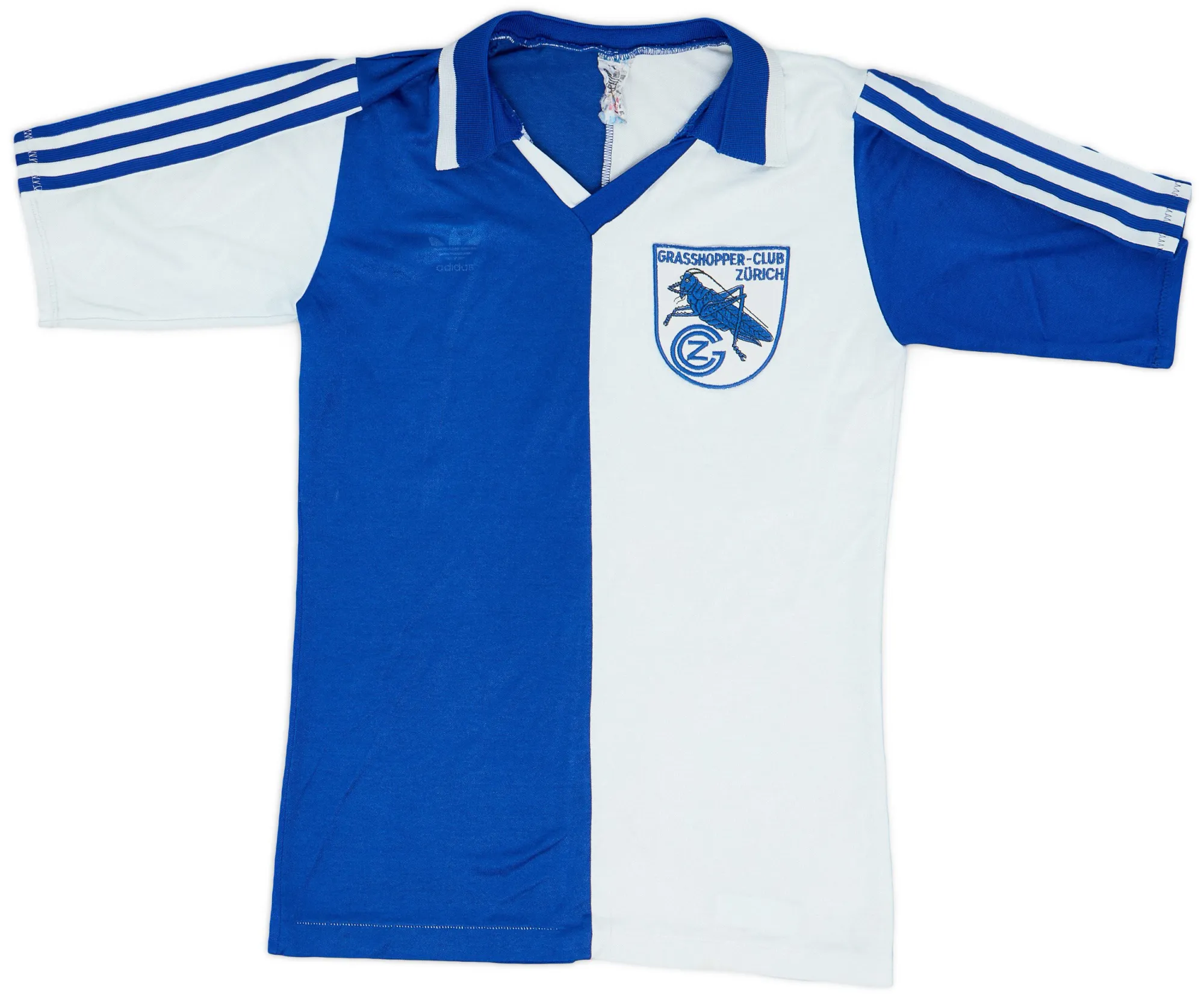 adidas Grasshopper Club Zurich Mens SS Home Shirt 1980/81