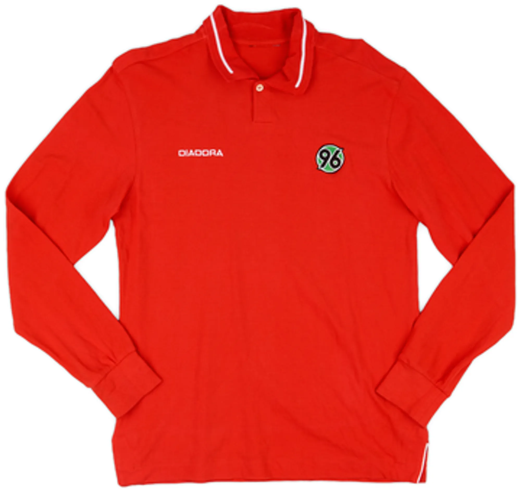 Diadora Hannover 96 Boys LS Home Shirt 2005/06