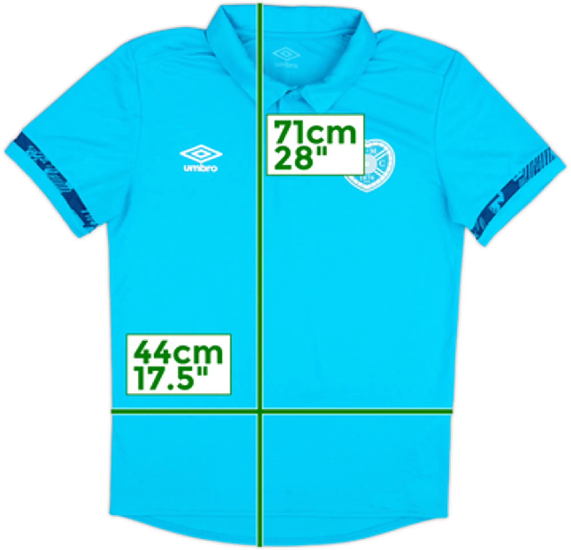 Umbro Heart of Midlothian Mens SS Home Shirt 2018/19