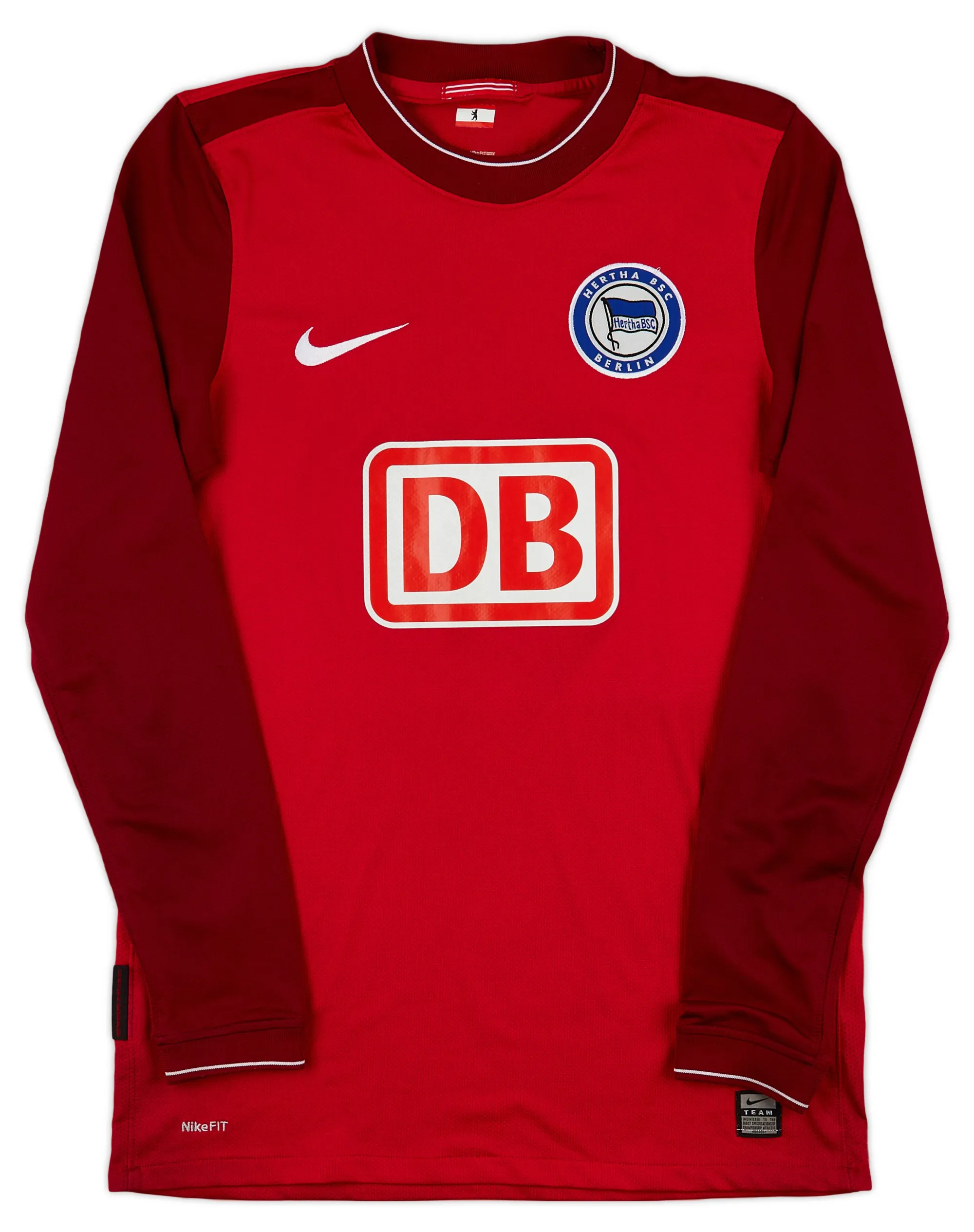 Nike Hertha Berlin Mens LS Goalkeeper Home Shirt 2009/10