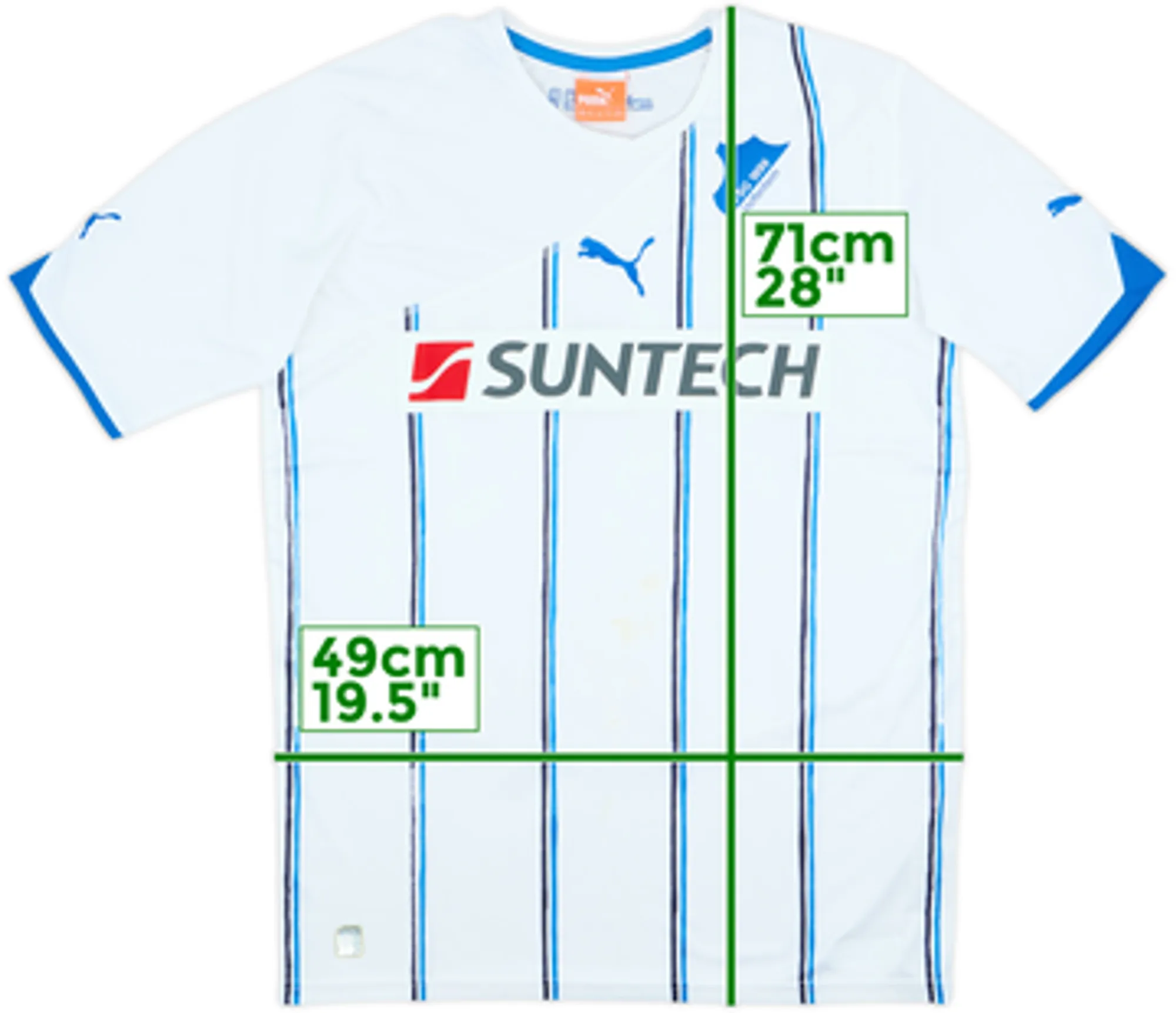 Puma Hoffenheim Mens SS Away Shirt 2010/12