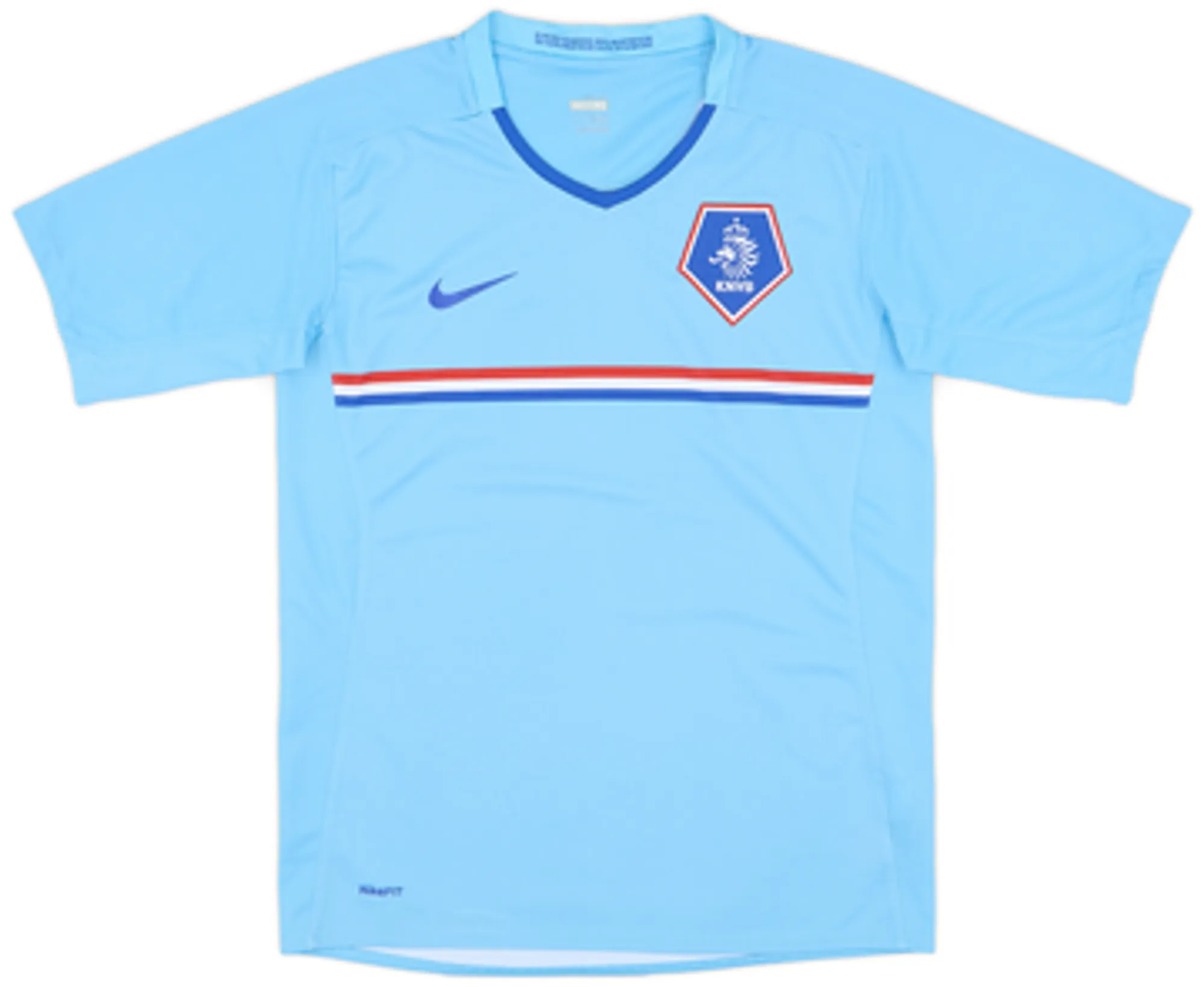 Nike Netherlands Boys SS Away Shirt 2008