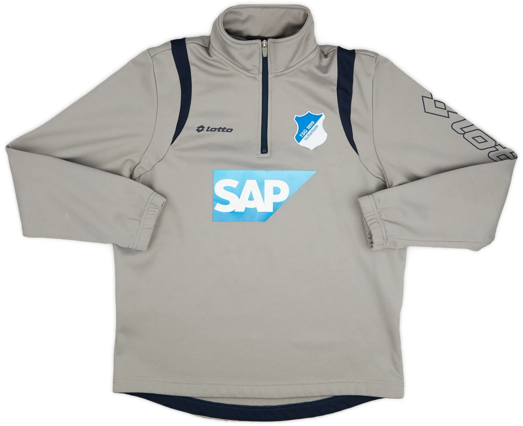 2014-15 TSG Hoffenheim Lotto 1/4 Zip Drill Top - 8/10 - (S)