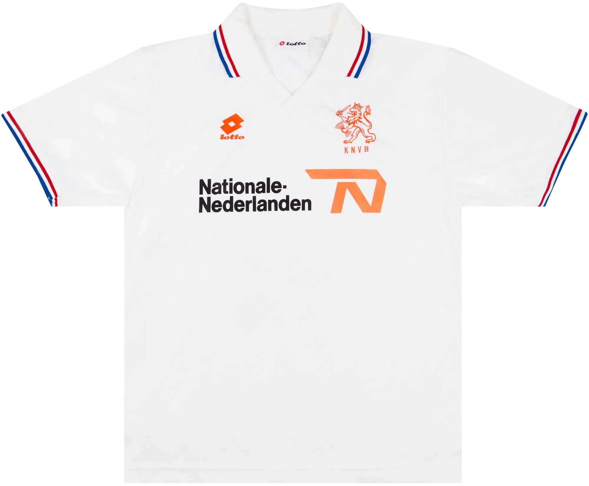 Lotto Netherlands Mens SS Player Issue Away Shirt 1992
