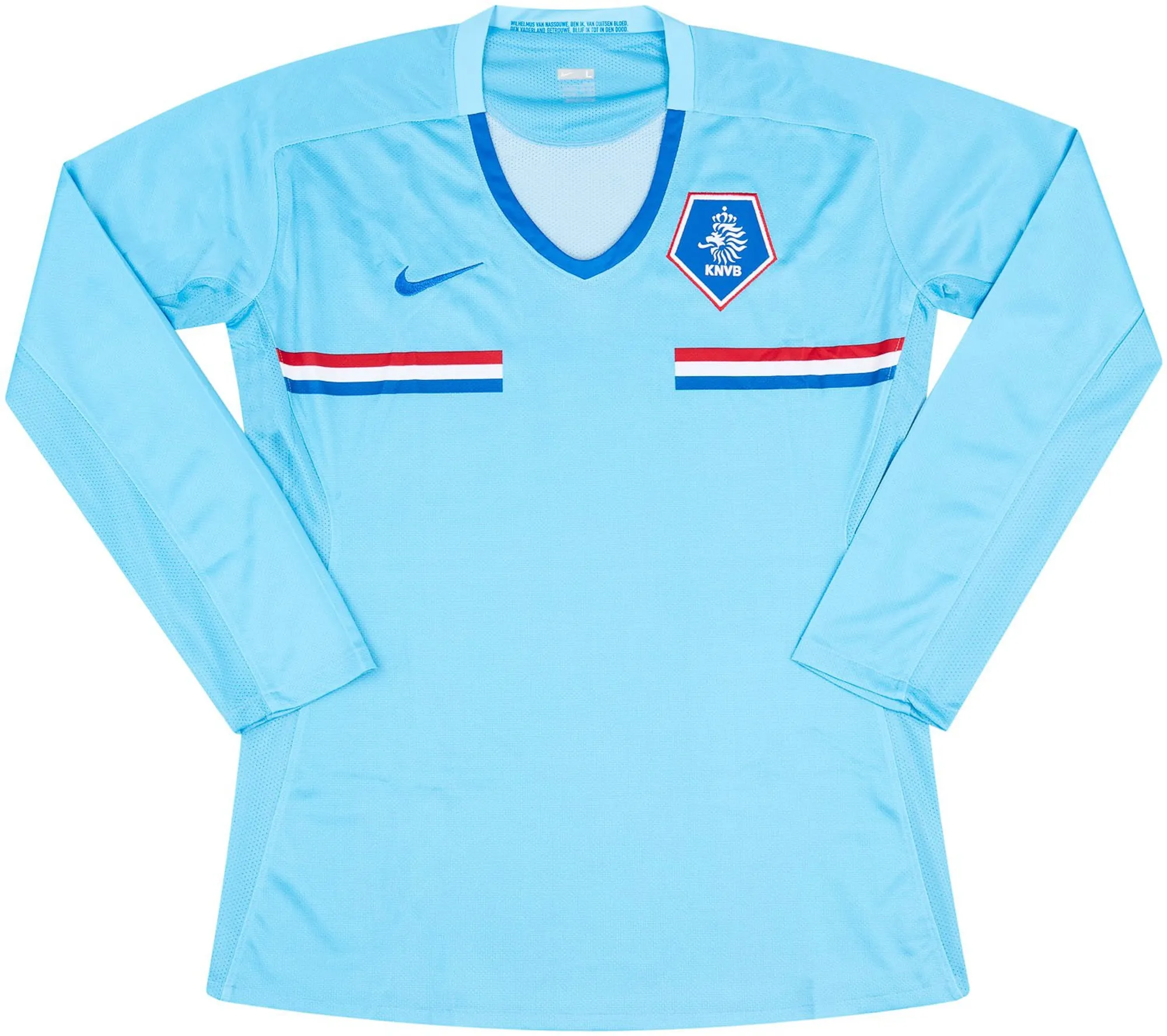 Nike Netherlands Womens LS Player Issue Away Shirt 2008