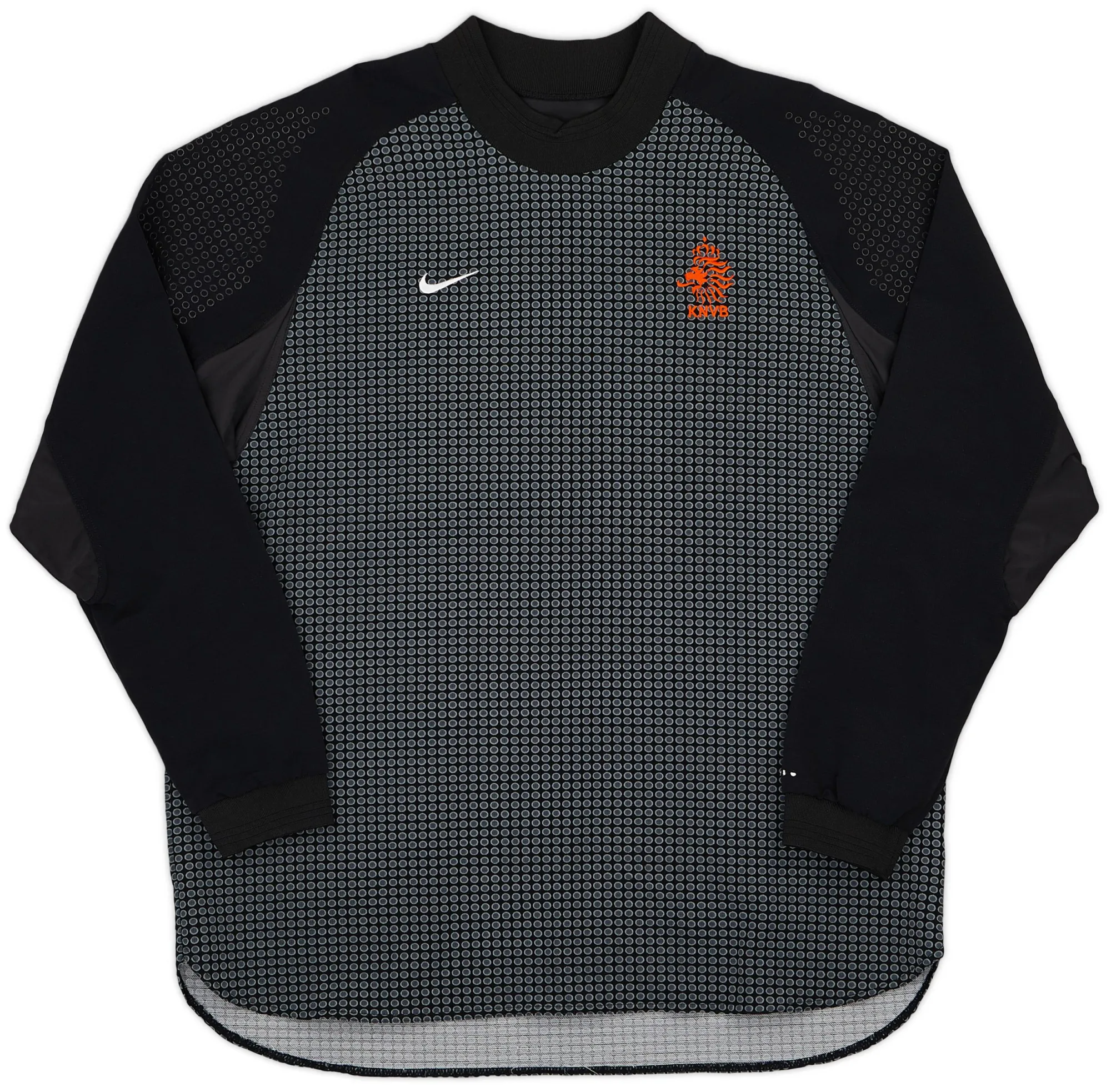 Nike Netherlands Mens LS Goalkeeper Home Shirt 2000