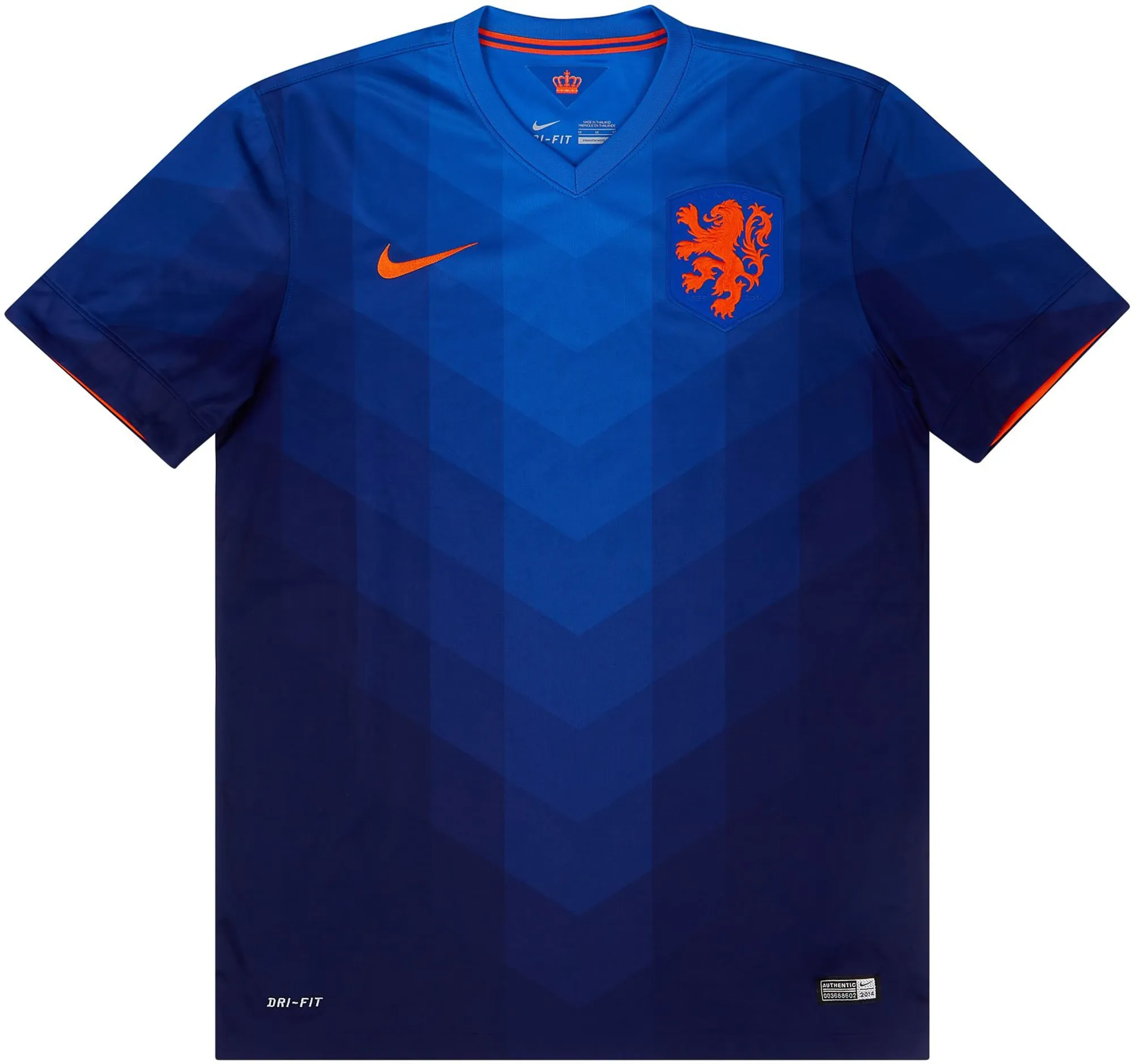 Nike Netherlands Mens SS Away Shirt 2014