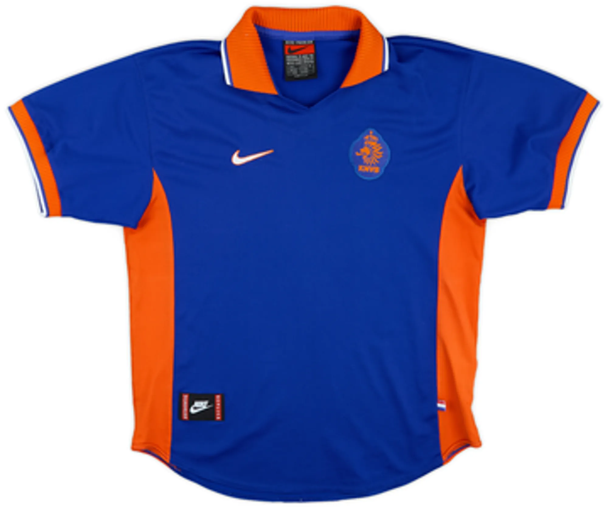 Nike Netherlands Mens SS Away Shirt 1997