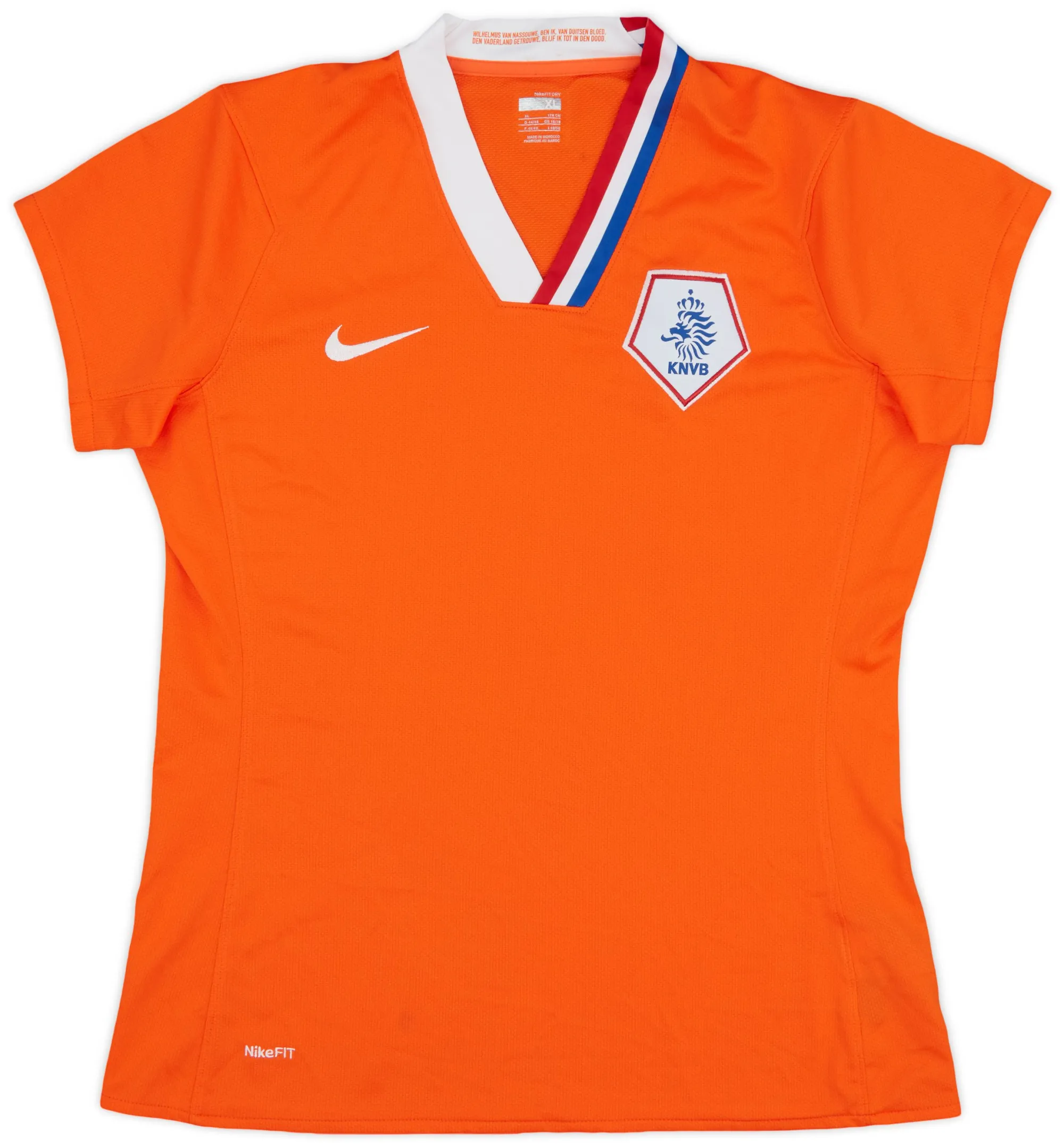 Nike Netherlands Womens SS Home Shirt 2008