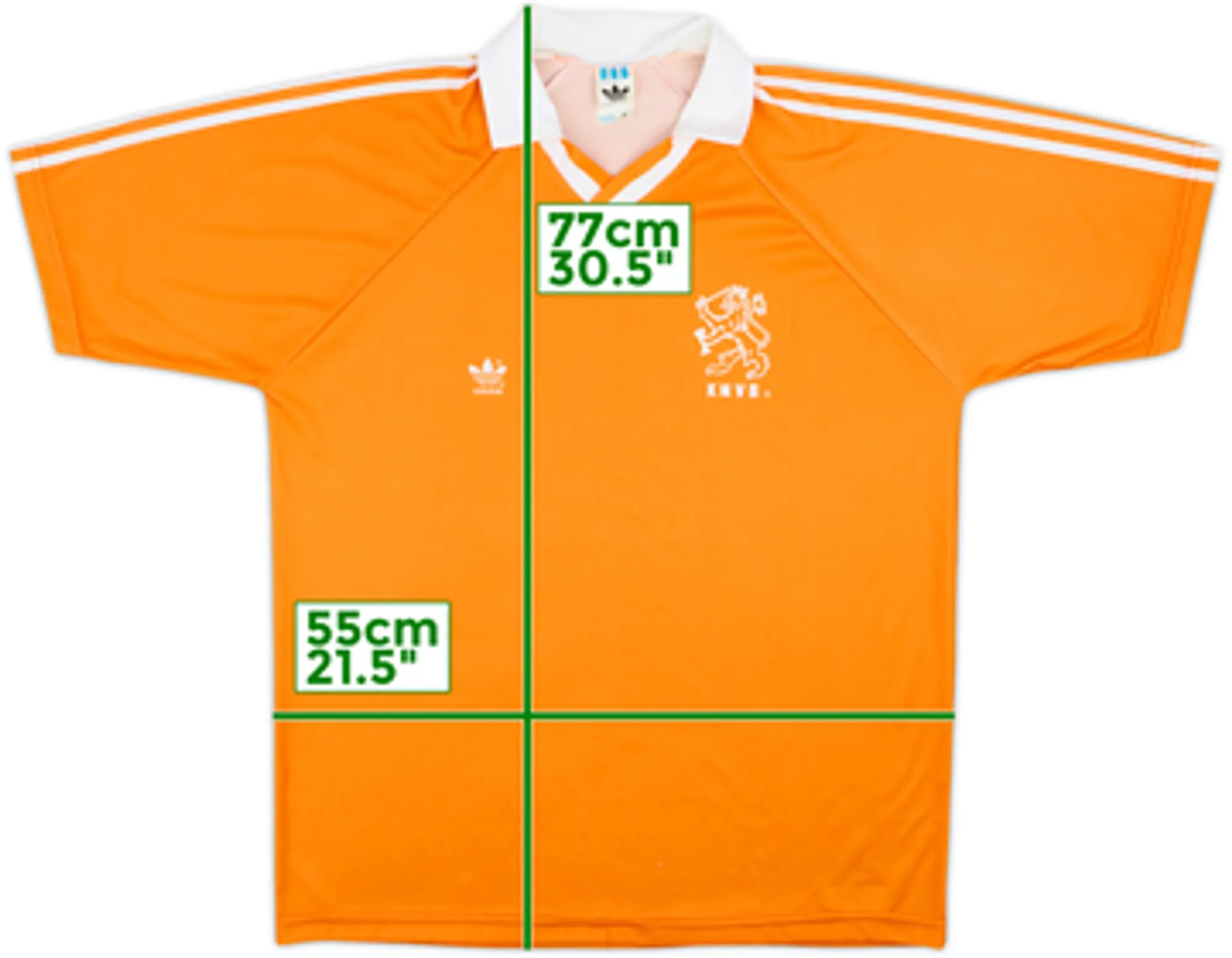 adidas Netherlands Mens SS Home Shirt 1990