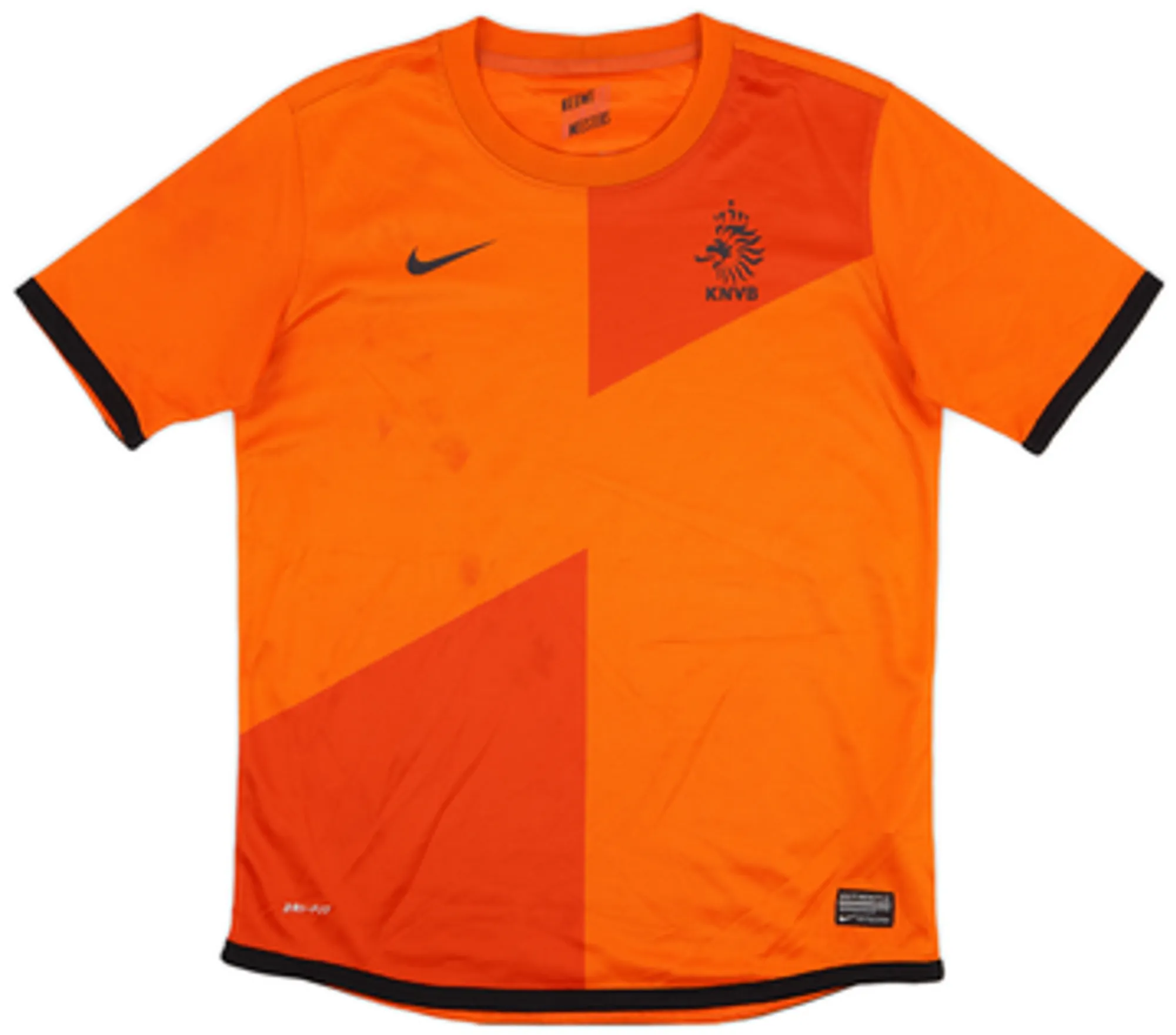 Nike Netherlands Boys SS Home Shirt 2012