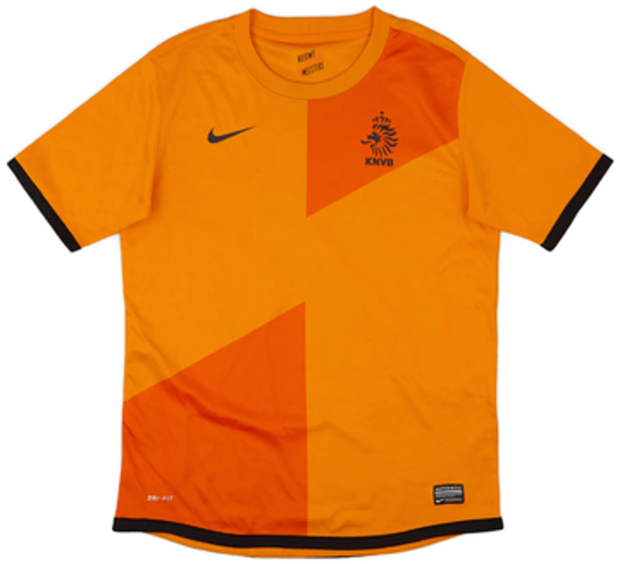 Nike Netherlands Boys SS Home Shirt 2012