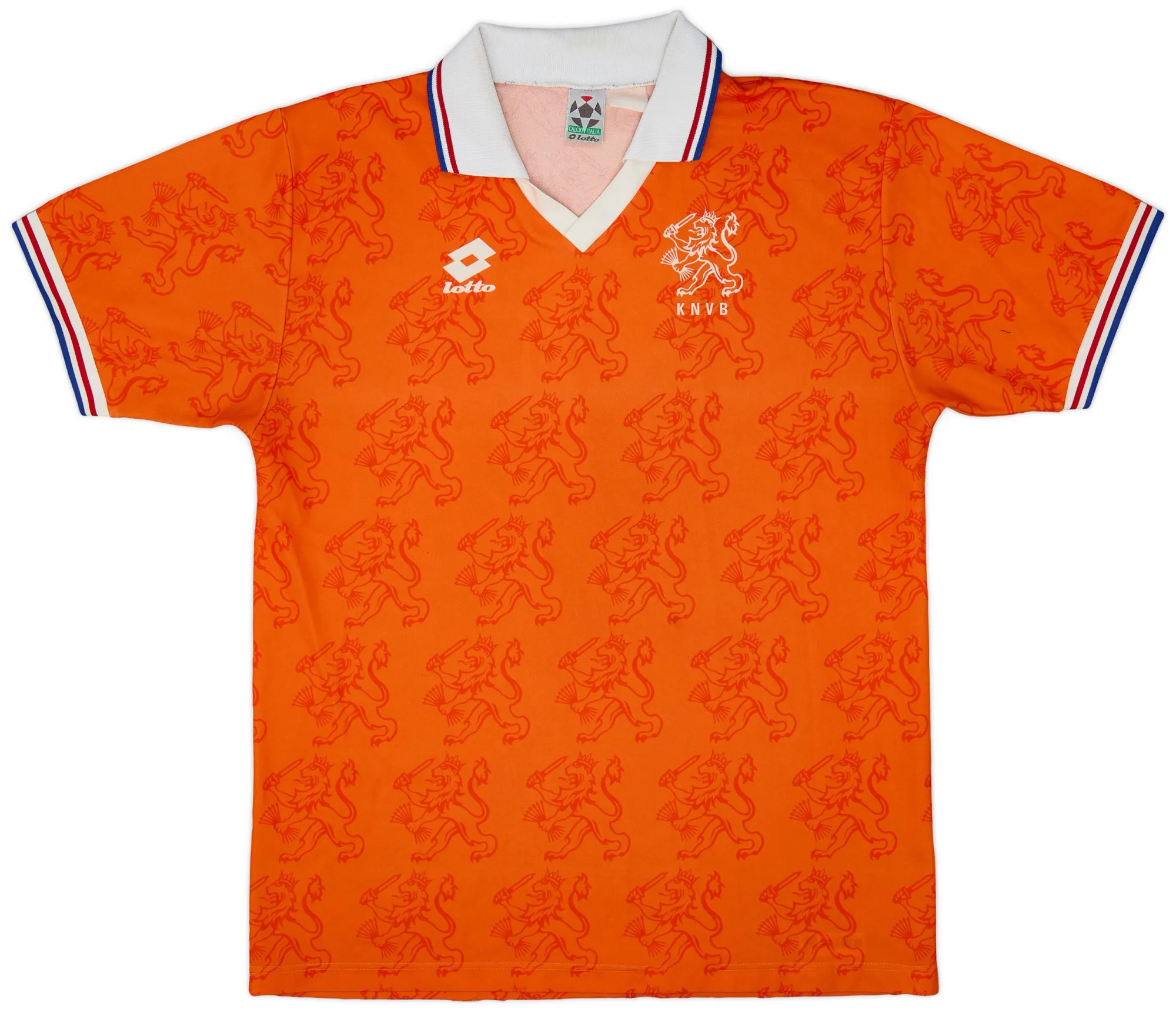 Lotto Netherlands Mens SS Home Shirt 1994