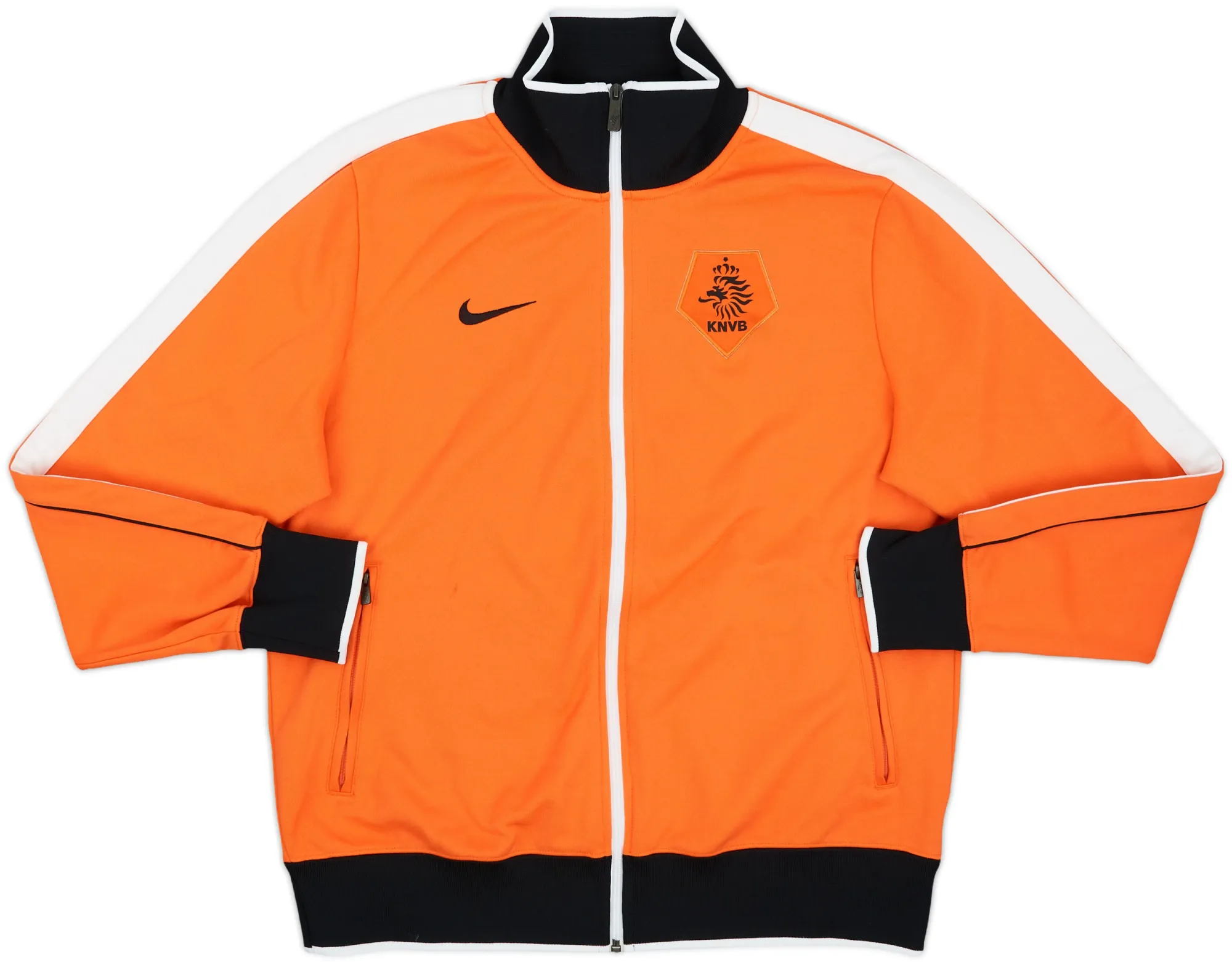 2010-11 Netherlands Nike N98 Track Jacket - 8/10 - (L)