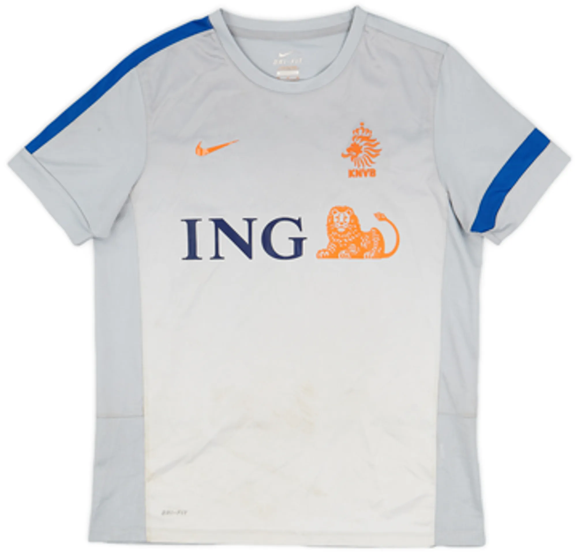 Nike Netherlands Boys SS Home Shirt 2013