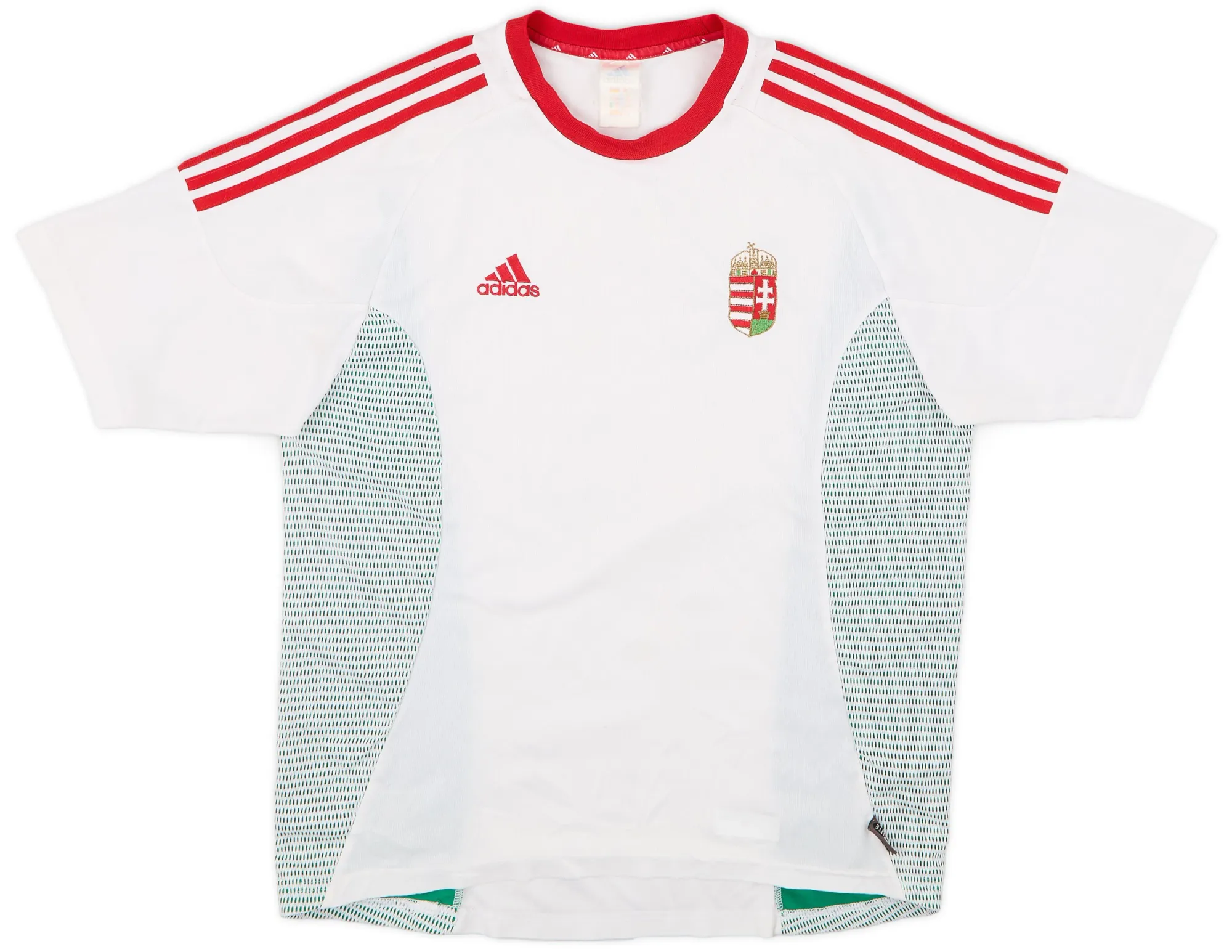 adidas Hungary Mens SS Away Shirt 2002