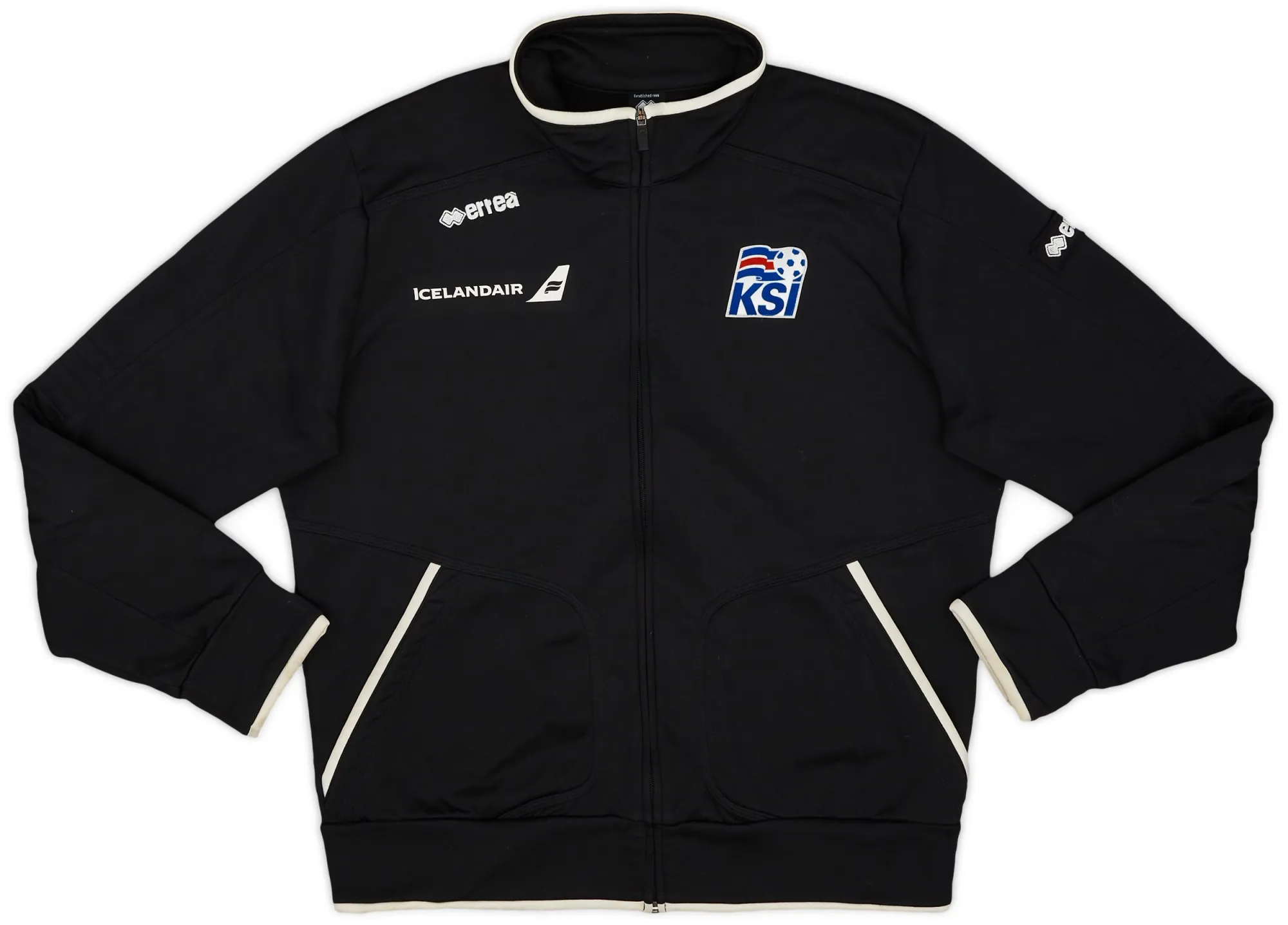 2016-17 Iceland Errea Track Jacket - 7/10 - (L)