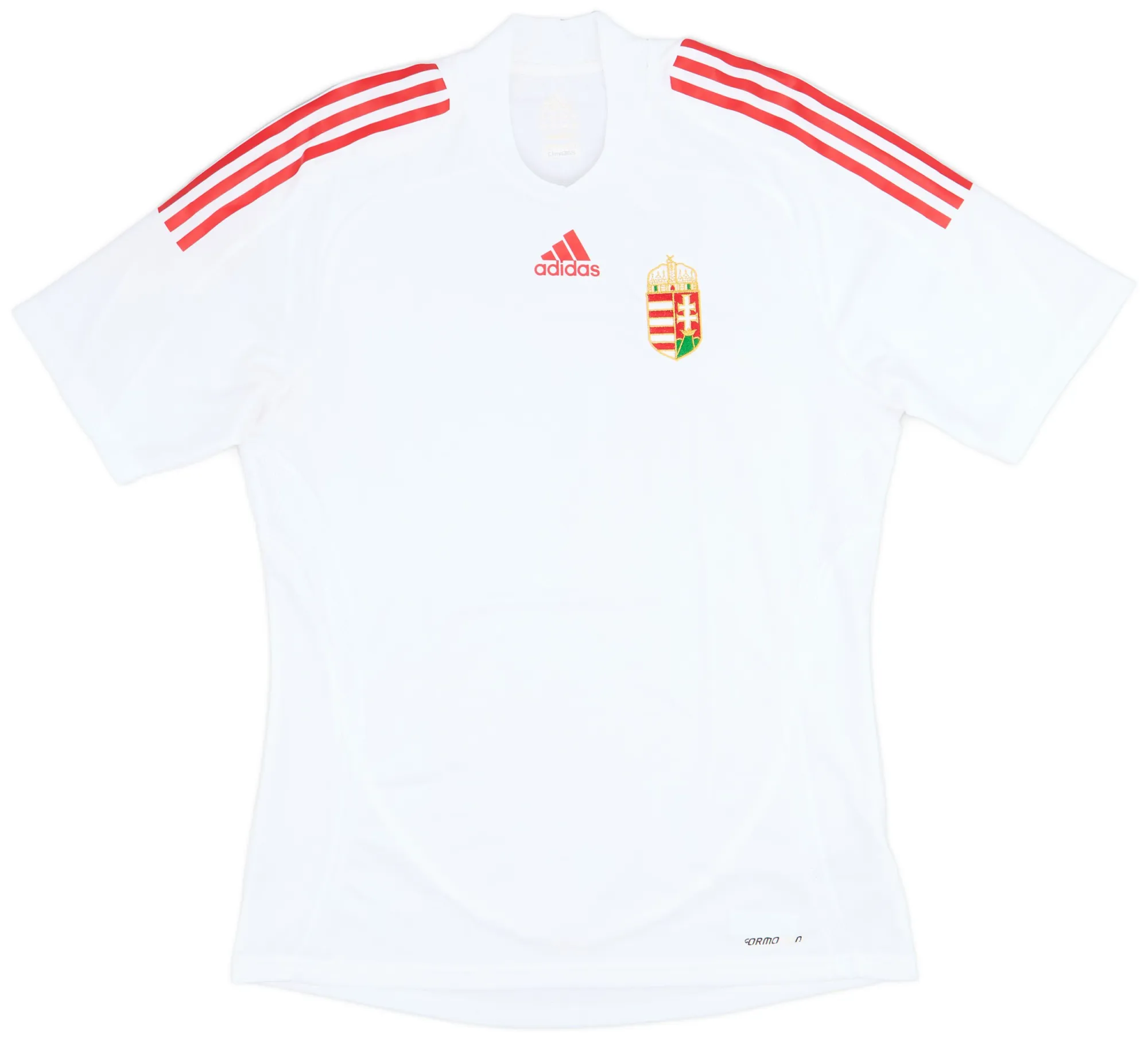 adidas Hungary Mens SS Player Issue Away Shirt 2008
