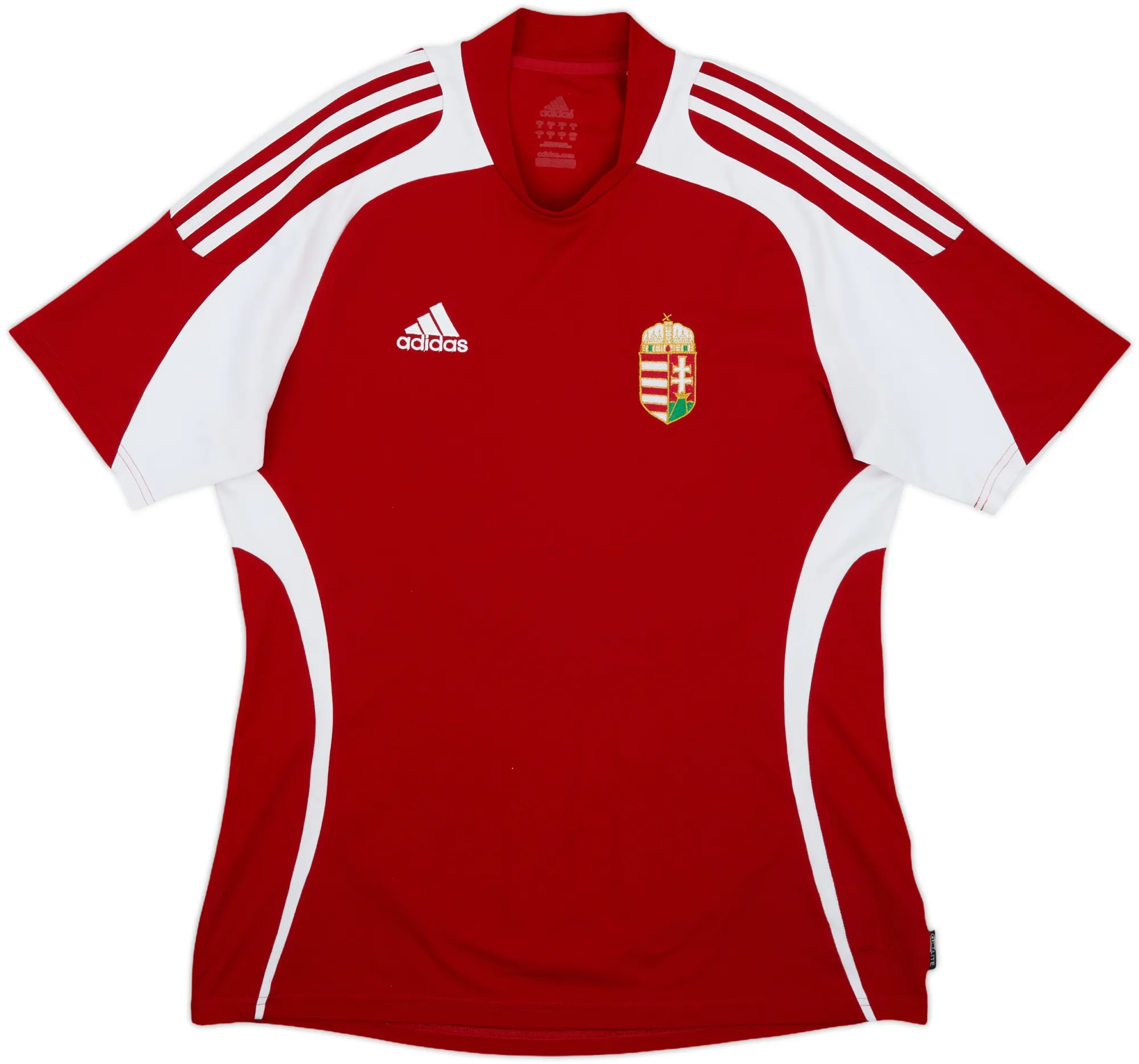 adidas Hungary Mens SS Home Shirt 2008
