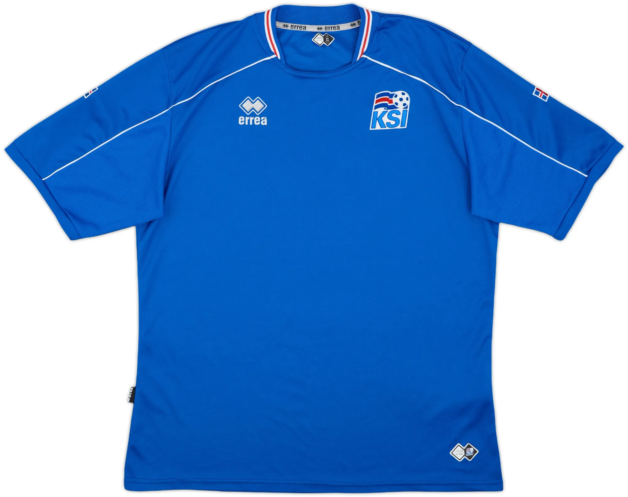 Errea Iceland Mens SS Home Shirt 2008
