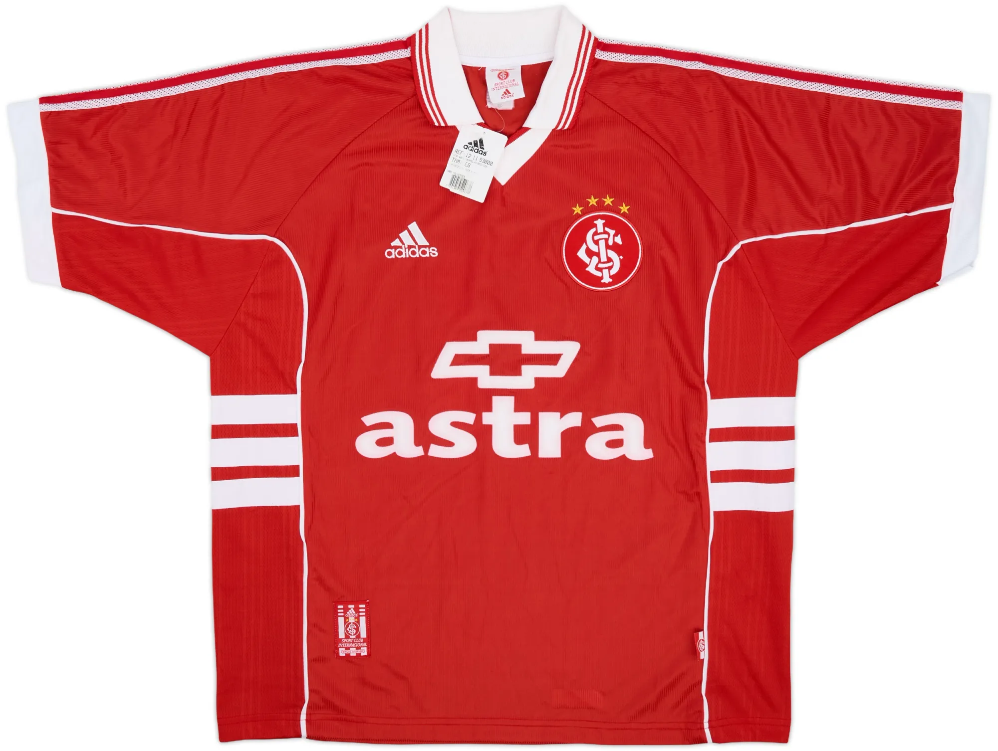 adidas Internacional Mens SS Home Shirt 1999/00