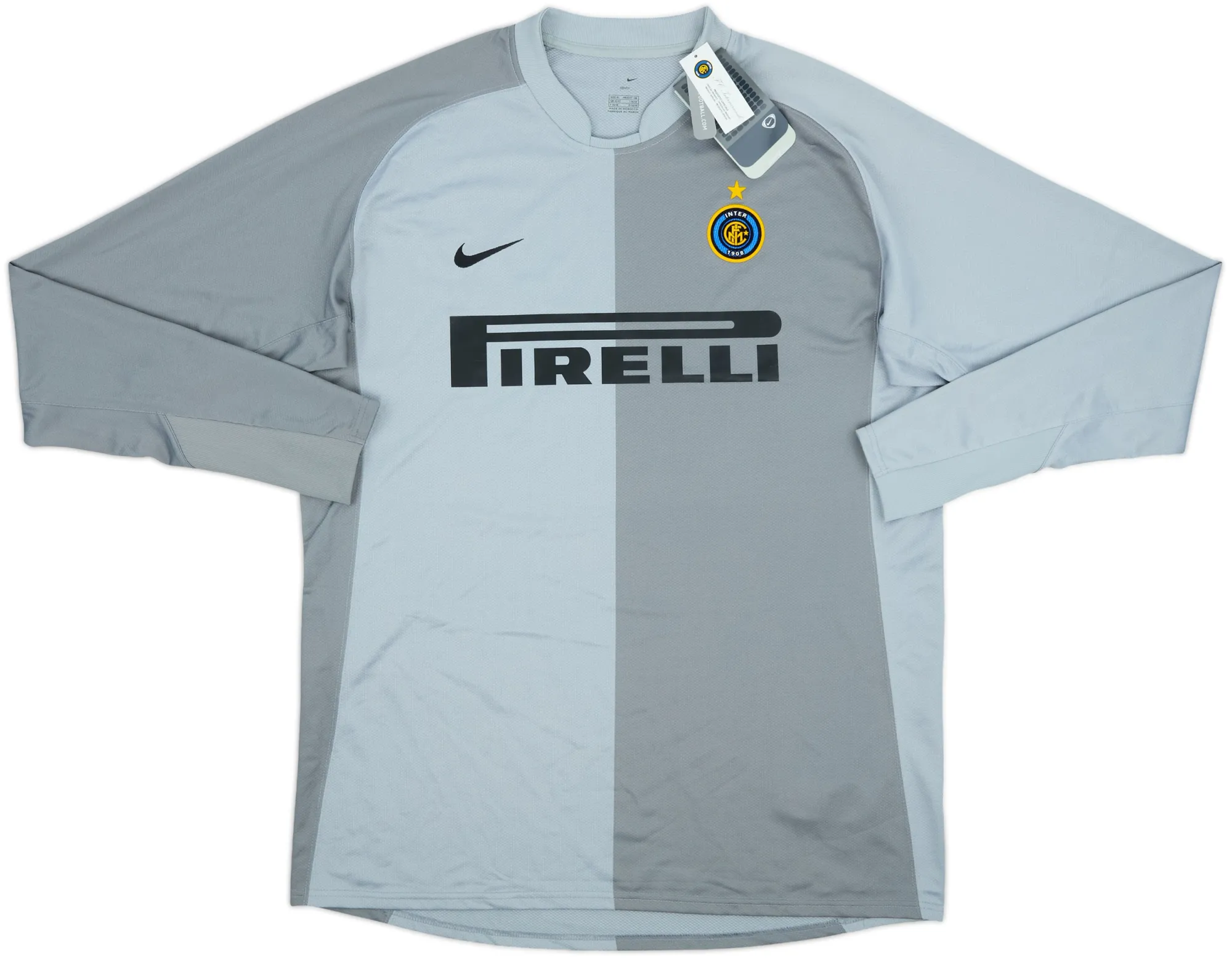 Nike Inter Milan Mens LS Goalkeeper Home Shirt 2006/07