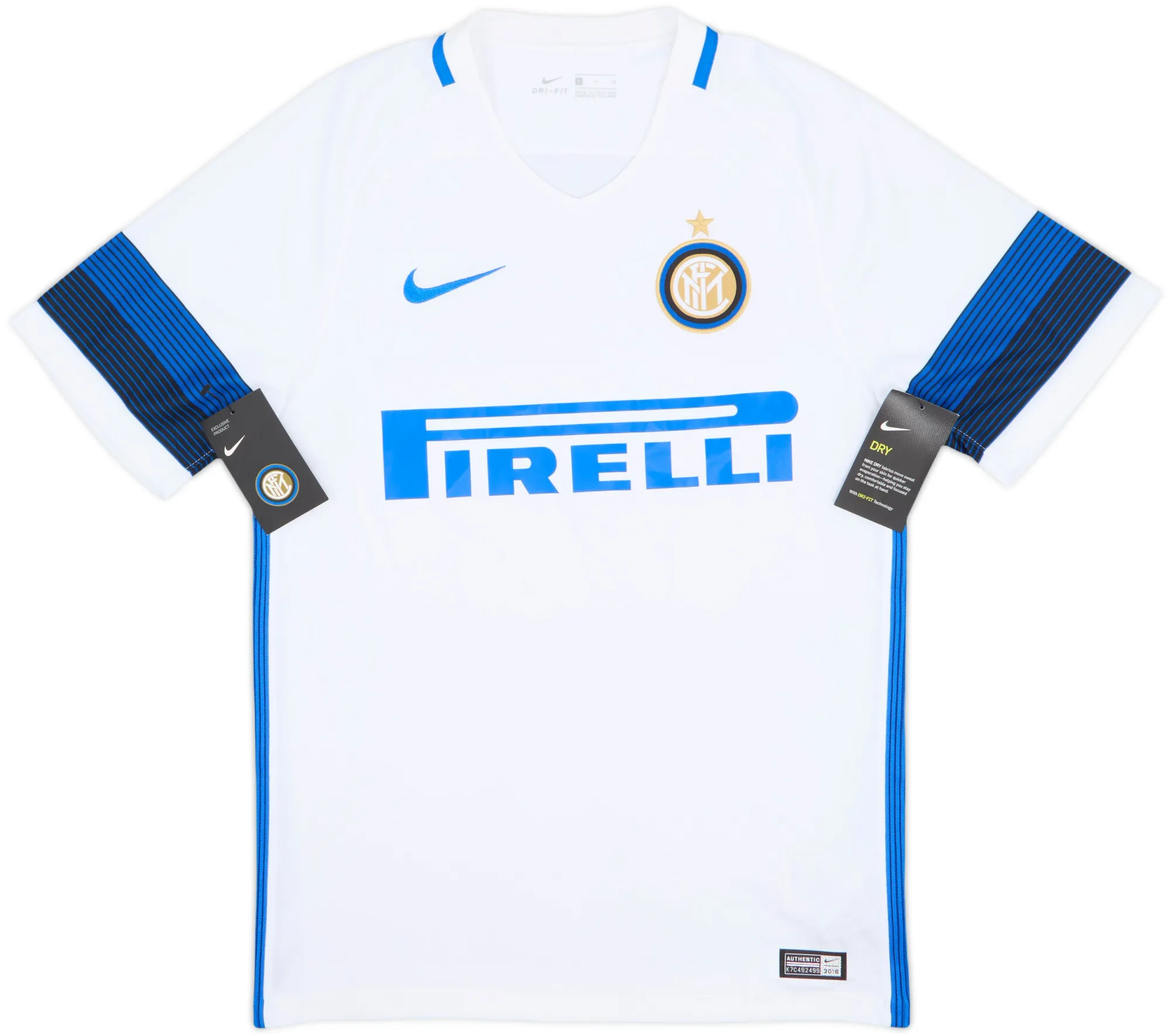 Nike Inter Milan Mens SS Away Shirt 2016/17